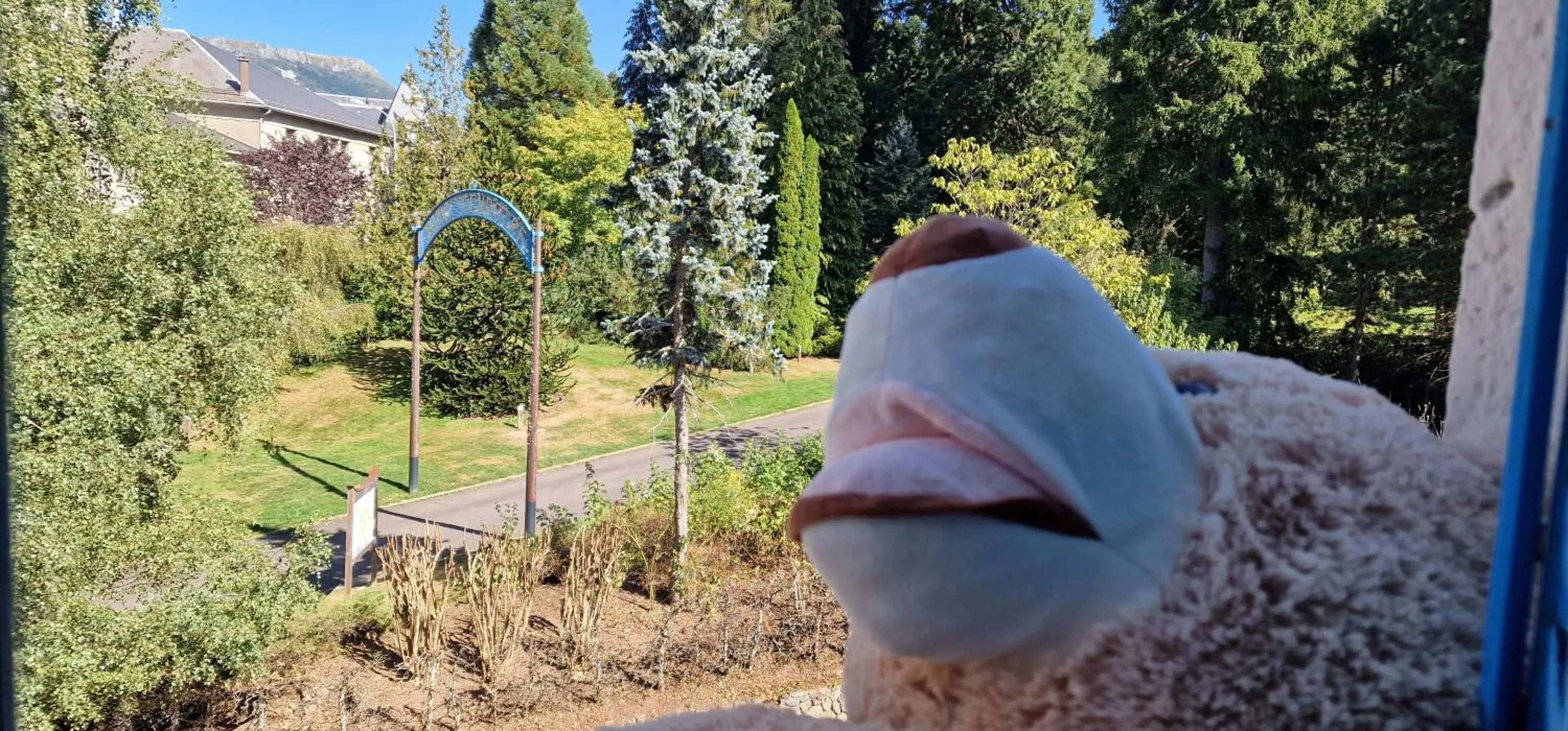 Landmark view in Hotel ChezJeanne