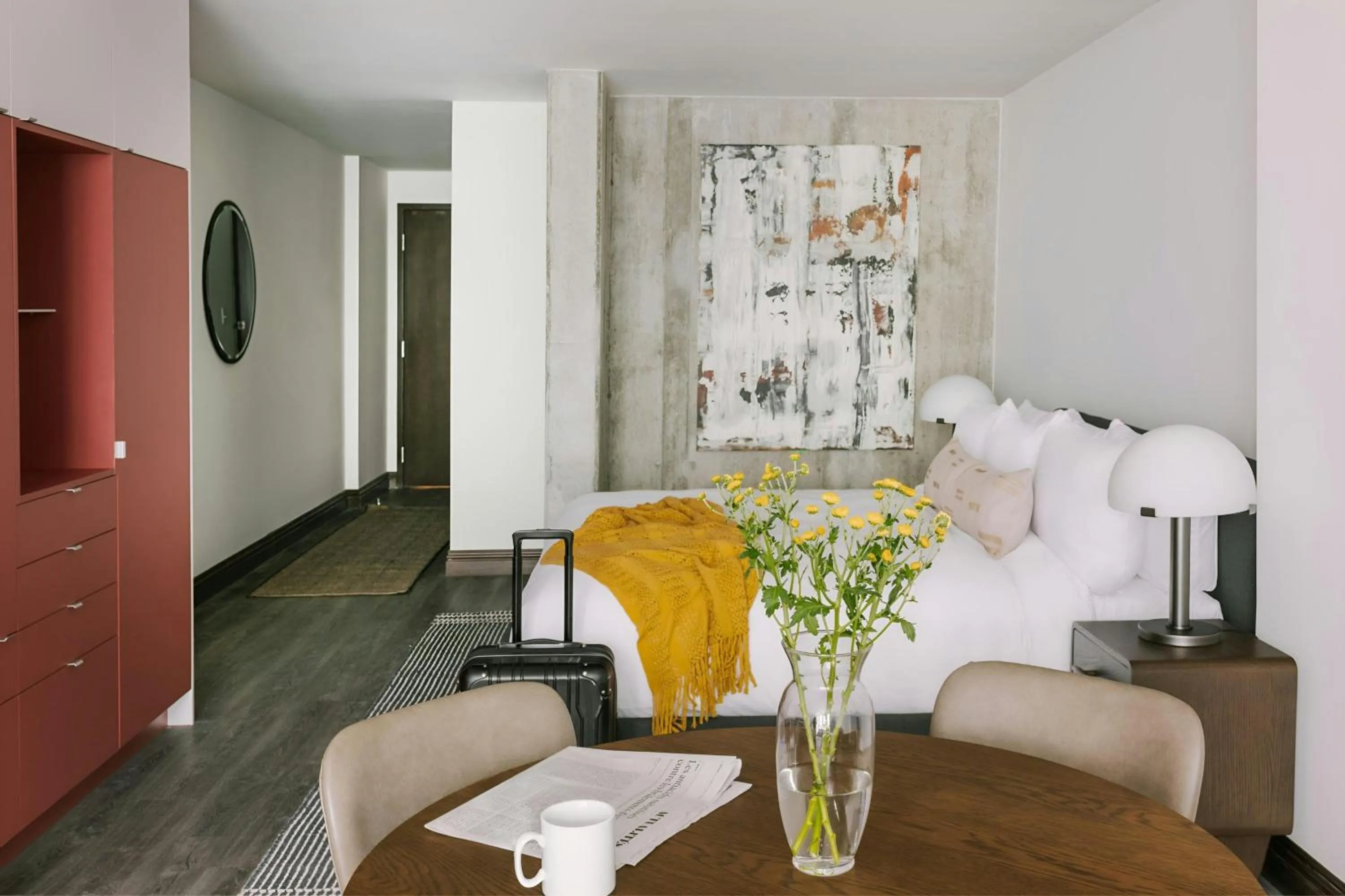 Living room in Sonder by Marriott Bonvoy Lambert Apartments Old Montreal