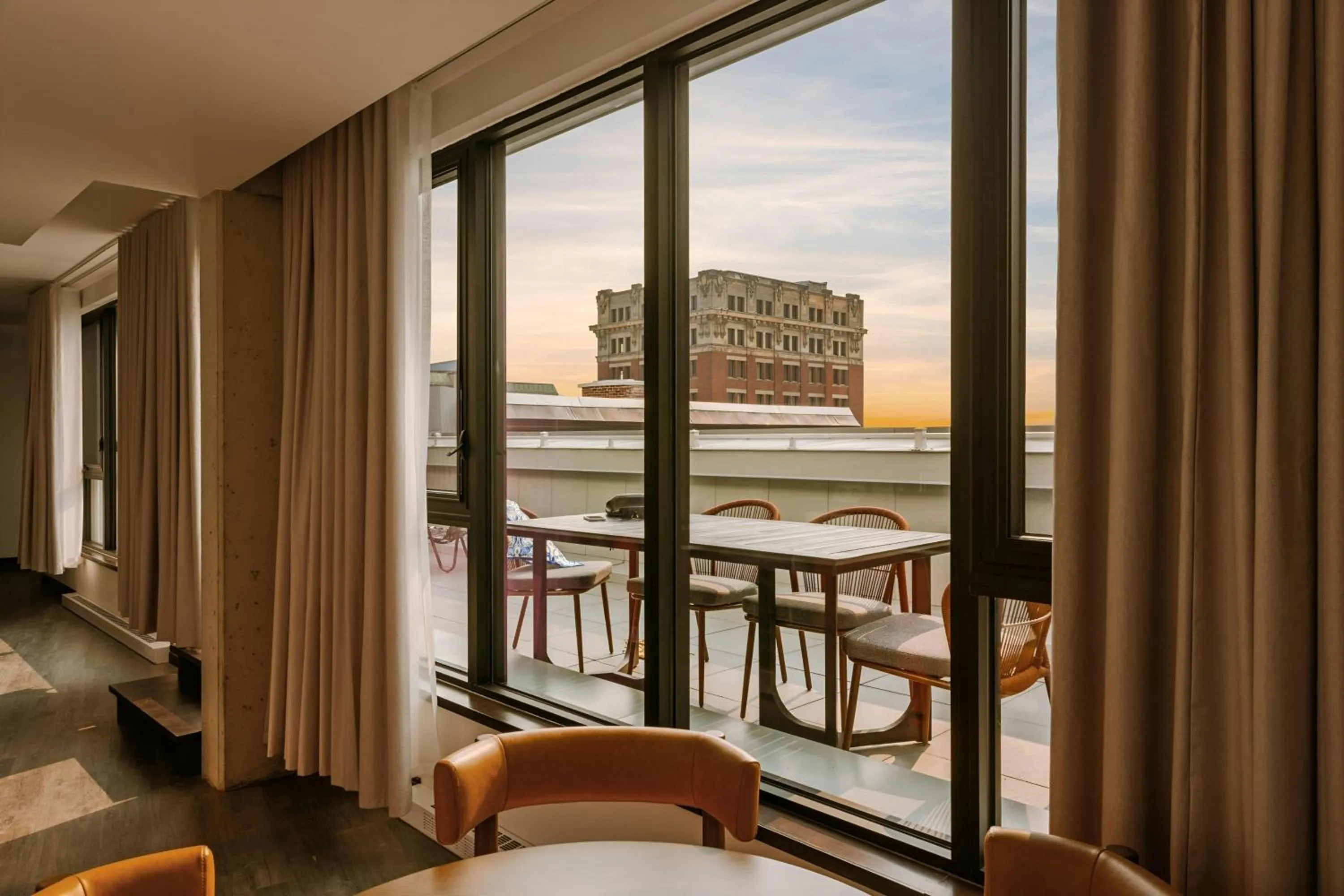 Living room in Sonder by Marriott Bonvoy Lambert Apartments Old Montreal