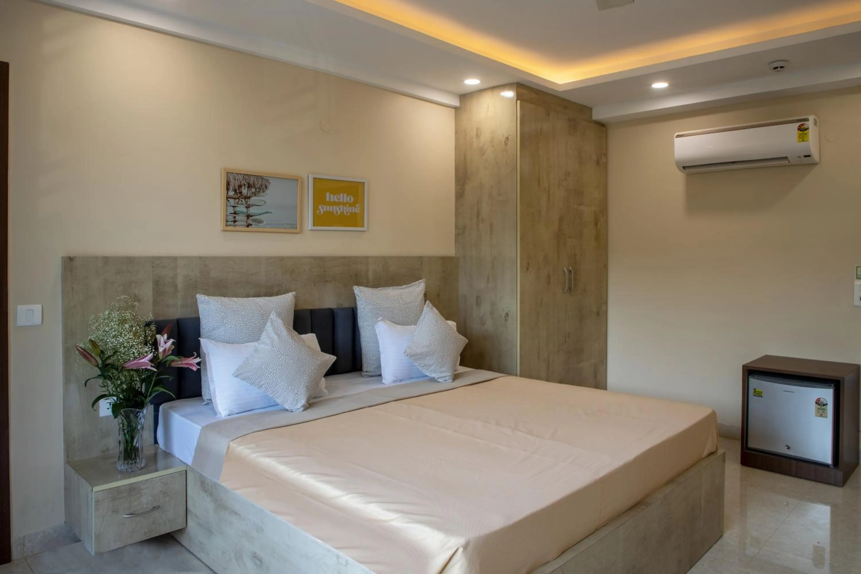 Bedroom, Bed in Perch Arbor Cyber City