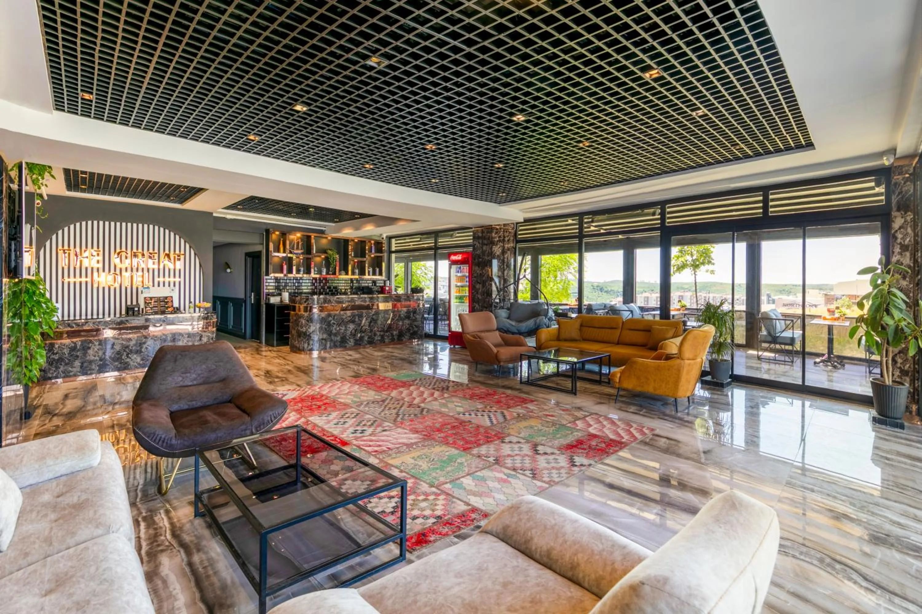 Lobby or reception in The Great Airport Hotel & Restaurant