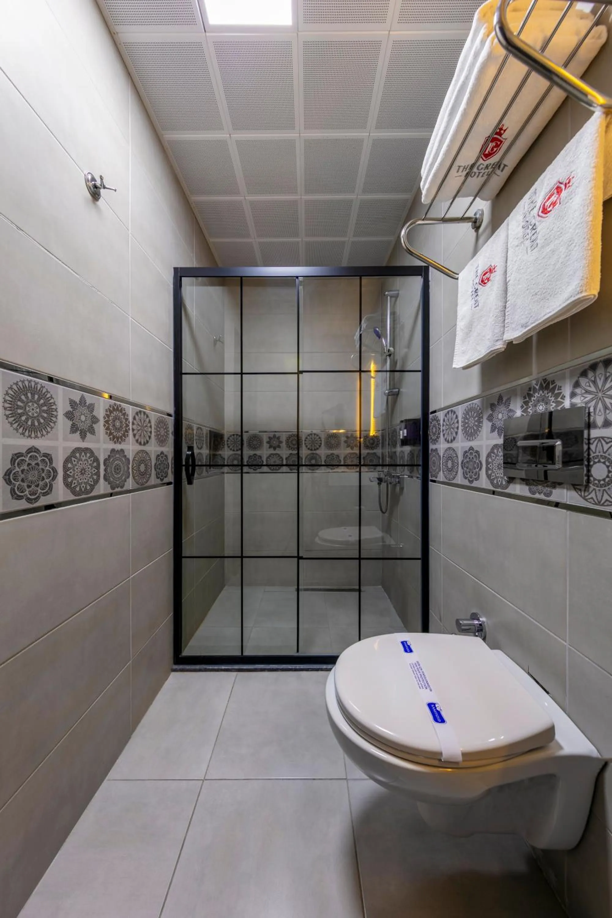 Shower in The Great Airport Hotel & Restaurant