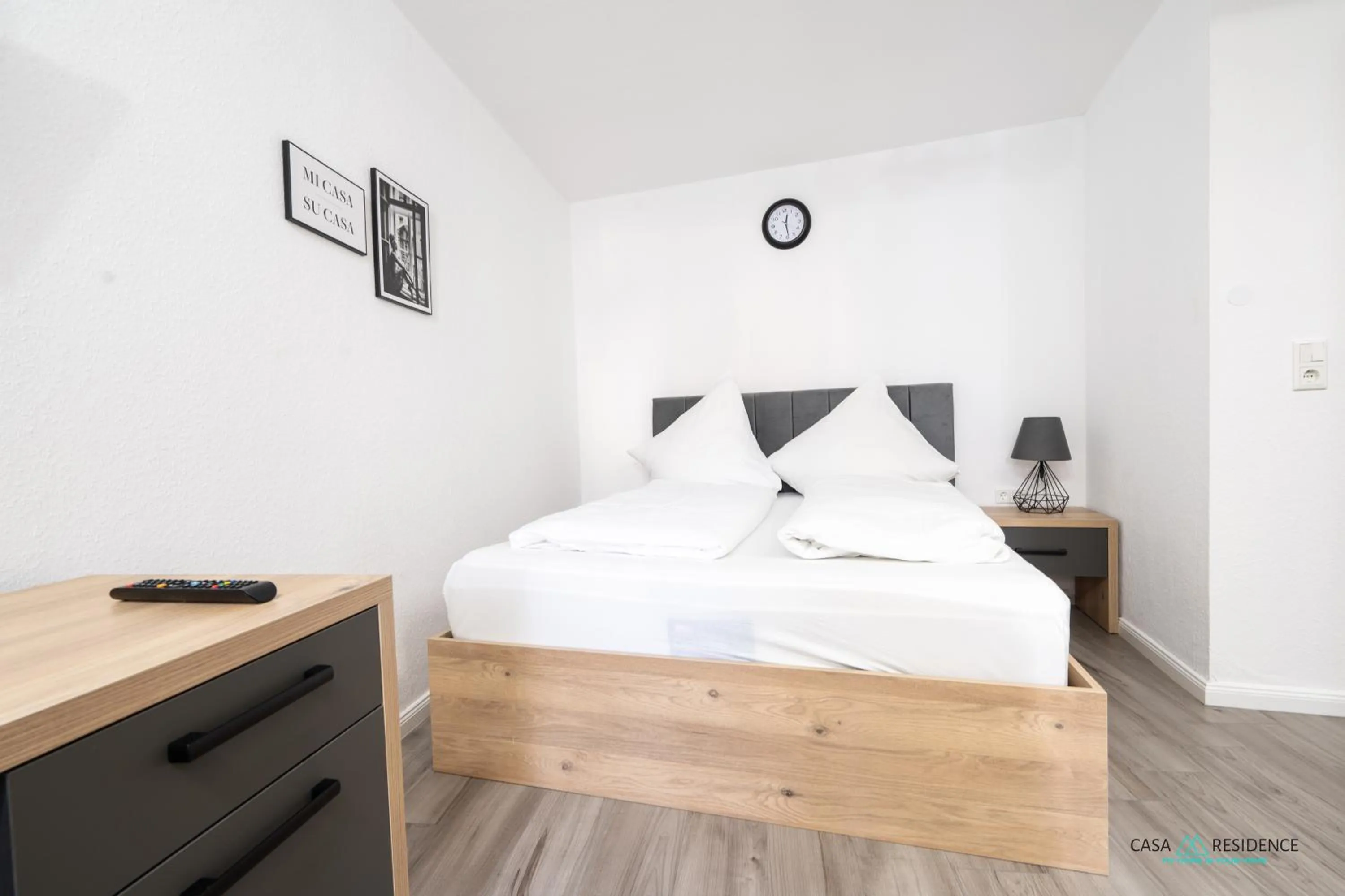 Bed in Louis Apartments