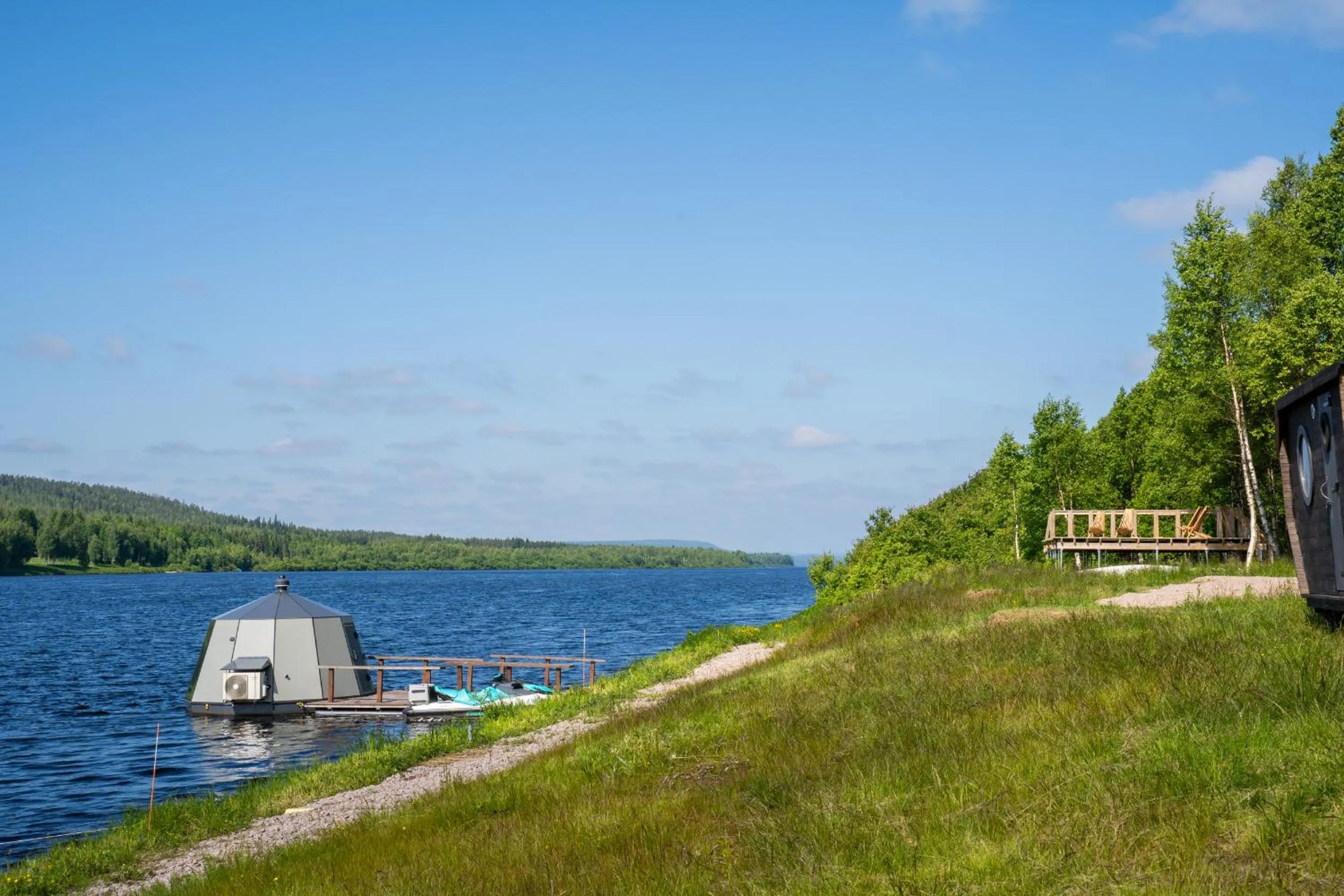 Natural landscape in Nova Galaxy Village