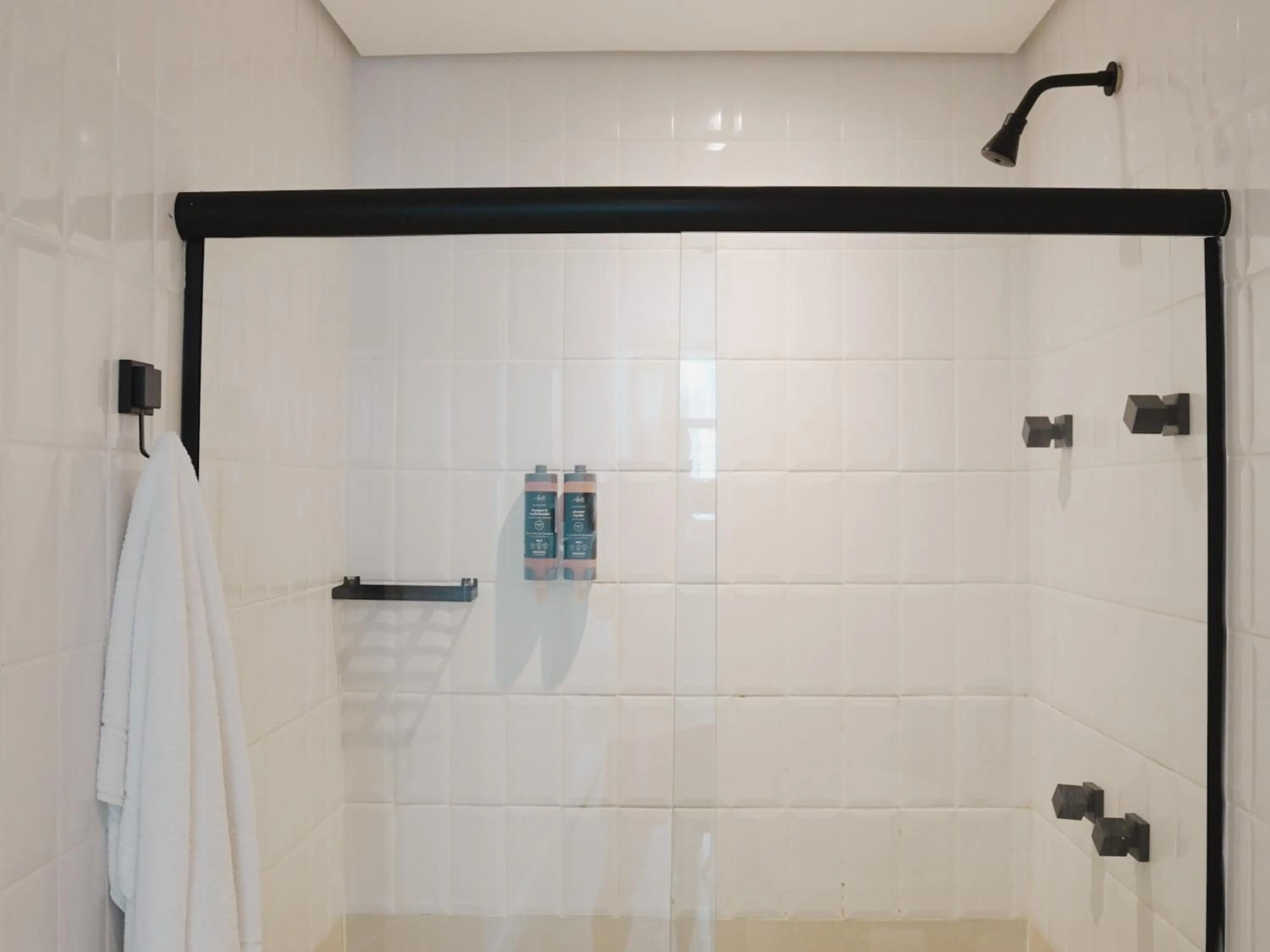 Shower in Apê Metrô Paraíso