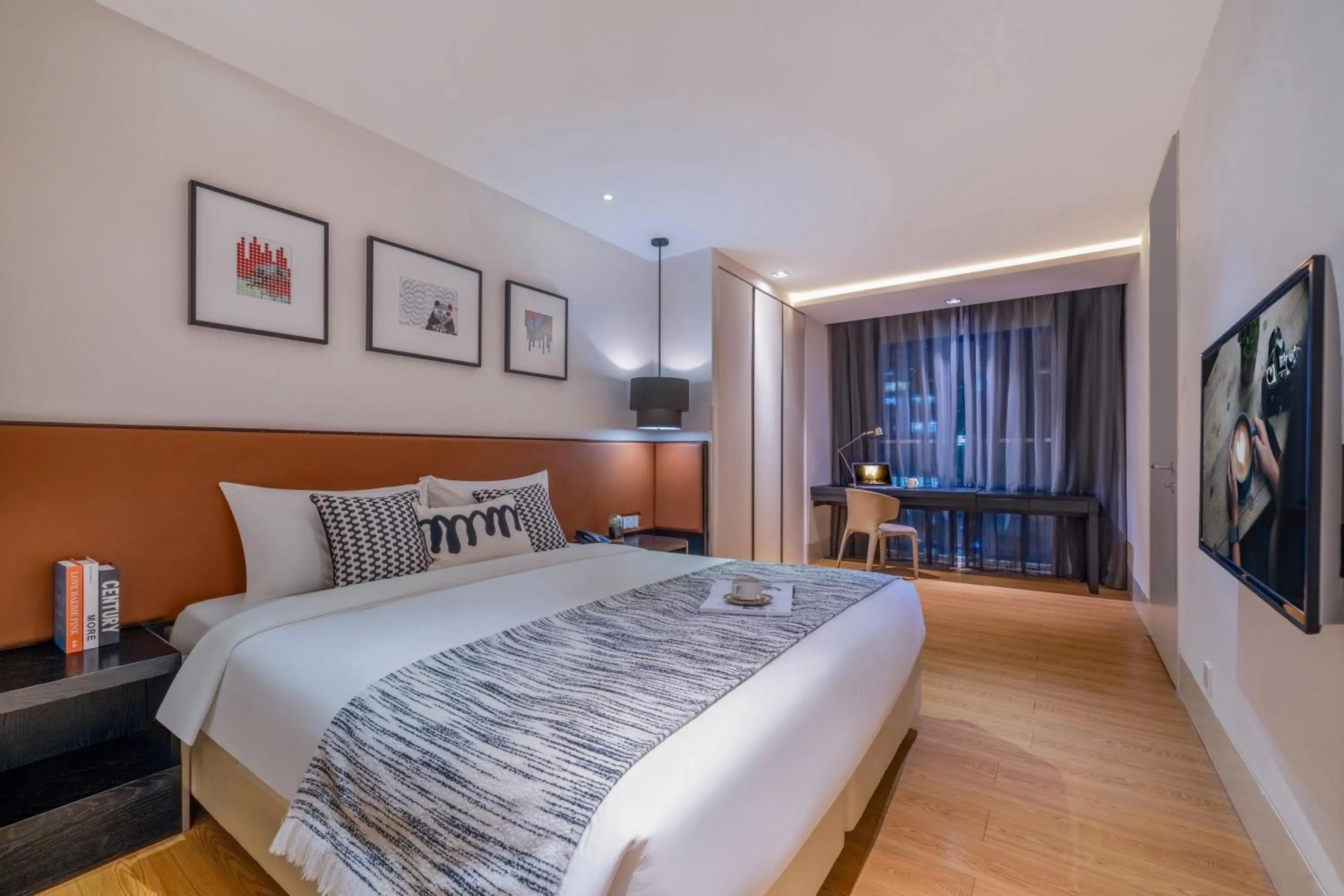 Bedroom, Bed in Citadines South Chengdu