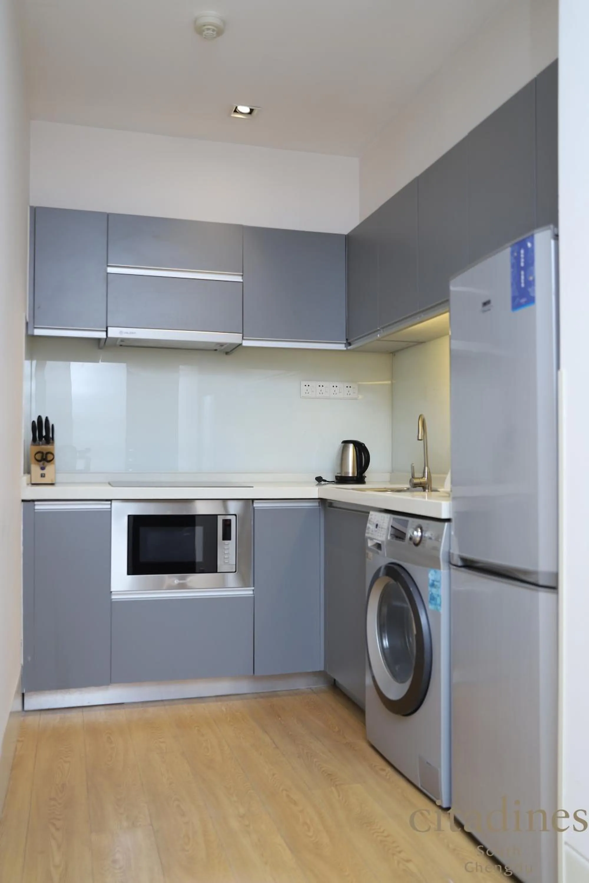 Kitchen or kitchenette in Citadines South Chengdu