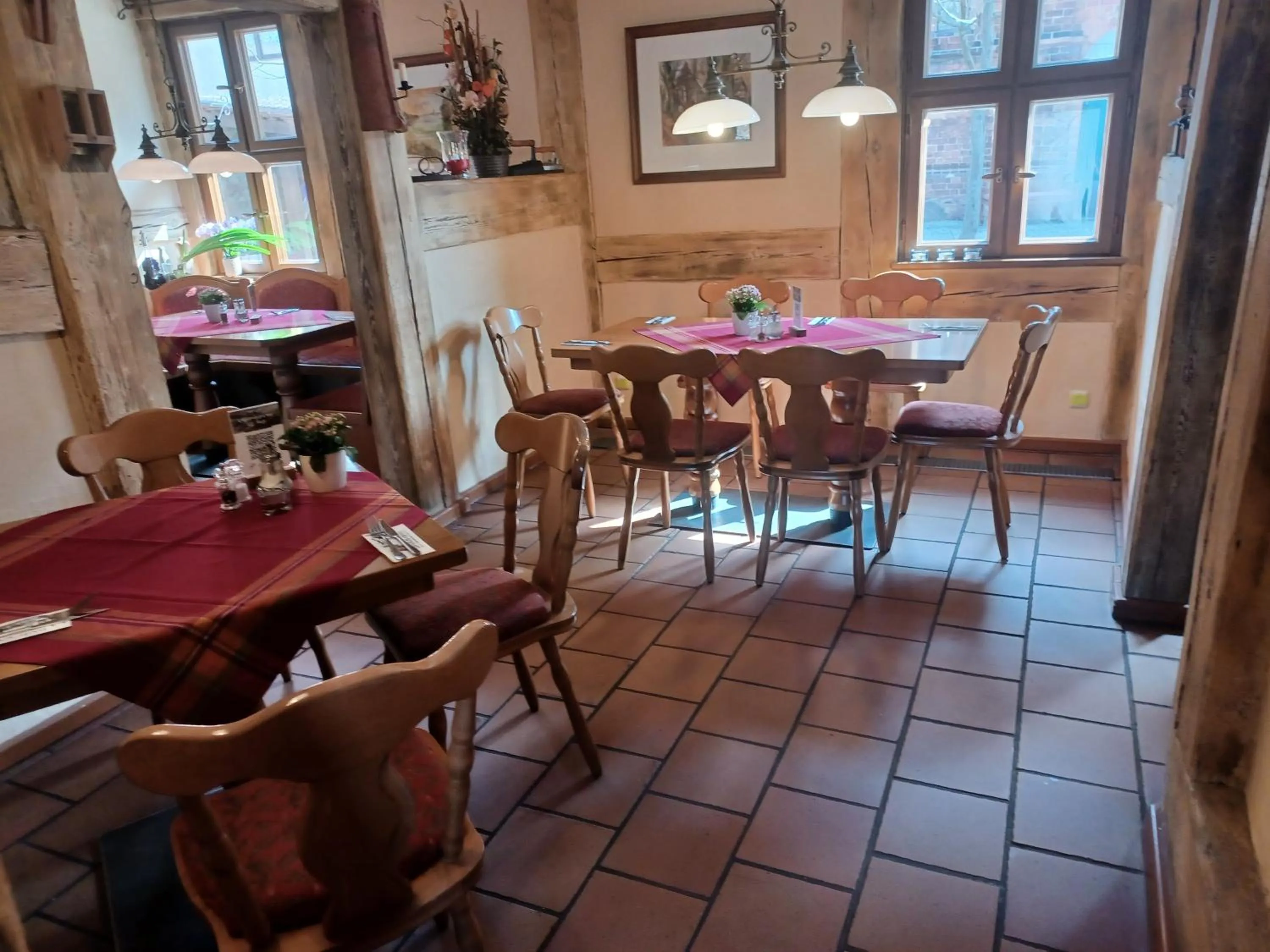 Restaurant/places to eat in Up Hus Hotel Neuruppin