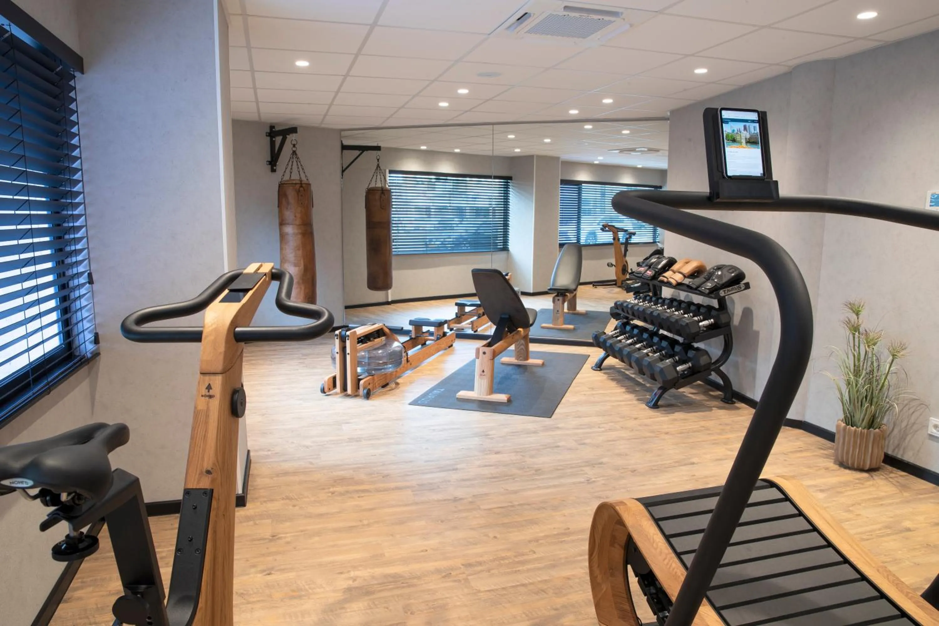 Fitness centre/facilities in Bilderberg Europa Hotel Scheveningen