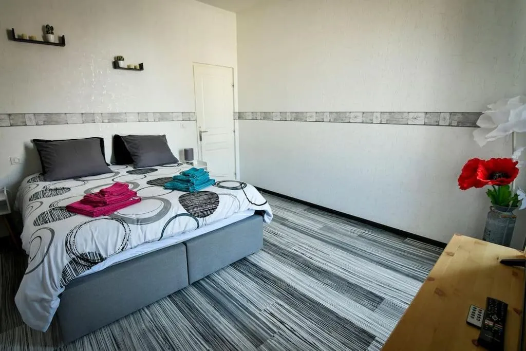 Bed in Grand appartement de haut standing en centre-ville