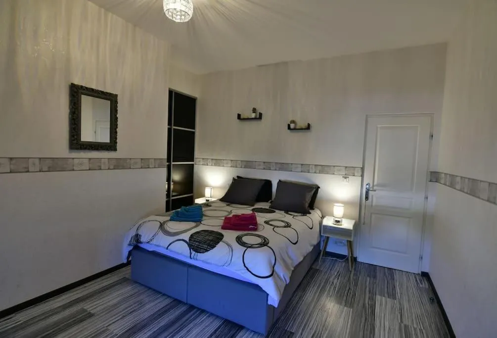 Bed in Grand appartement de haut standing en centre-ville