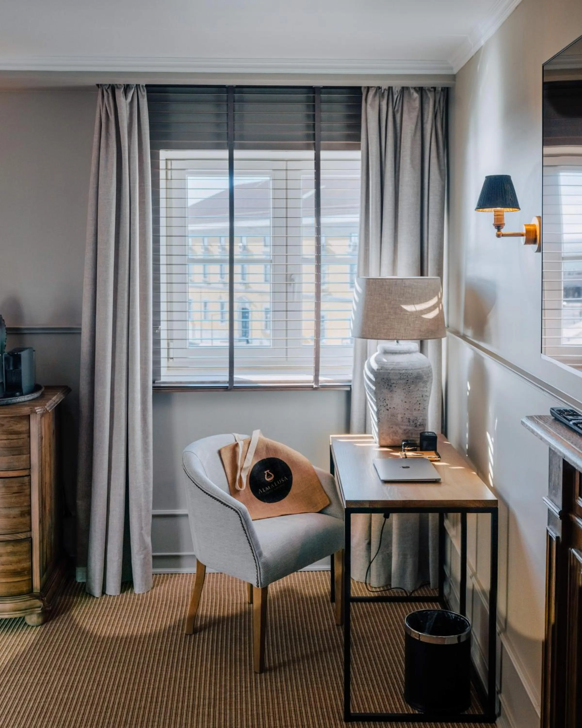 Seating area in AlmaLusa Alfama