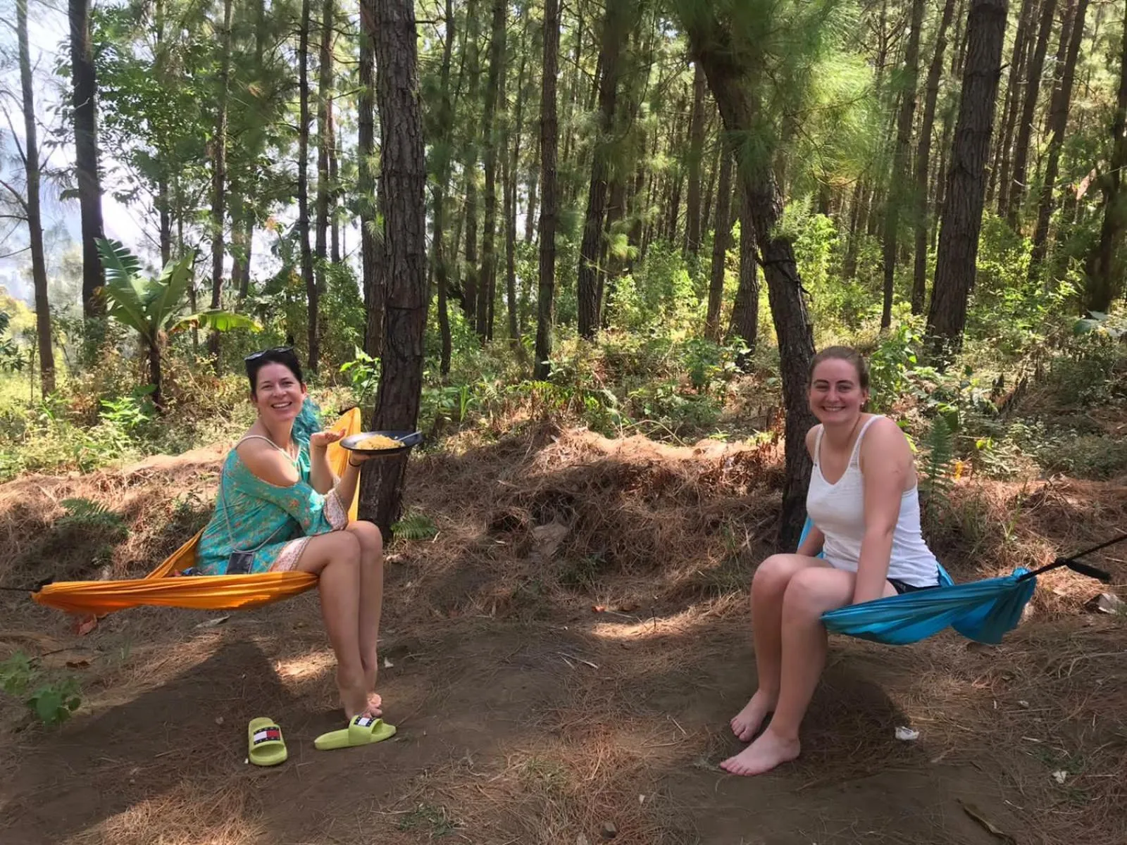 Garden view in Bromo Dormitory