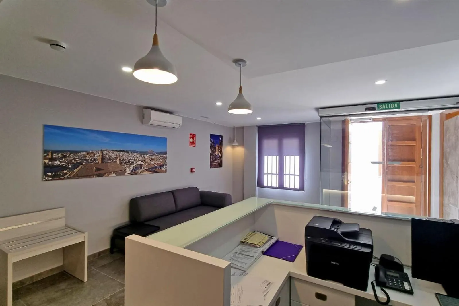 Lobby or reception in Hotel Apartamentos Antequera