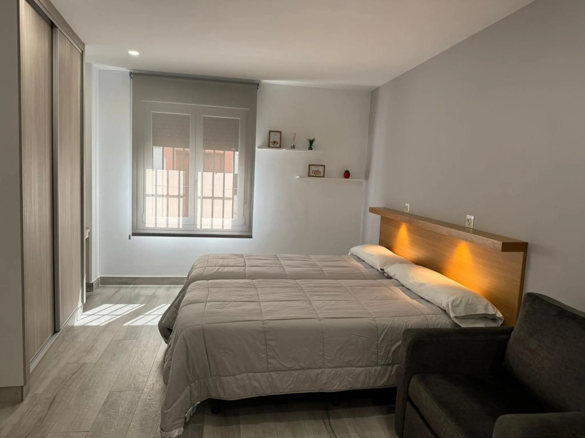 Bed in Hotel Apartamentos Antequera