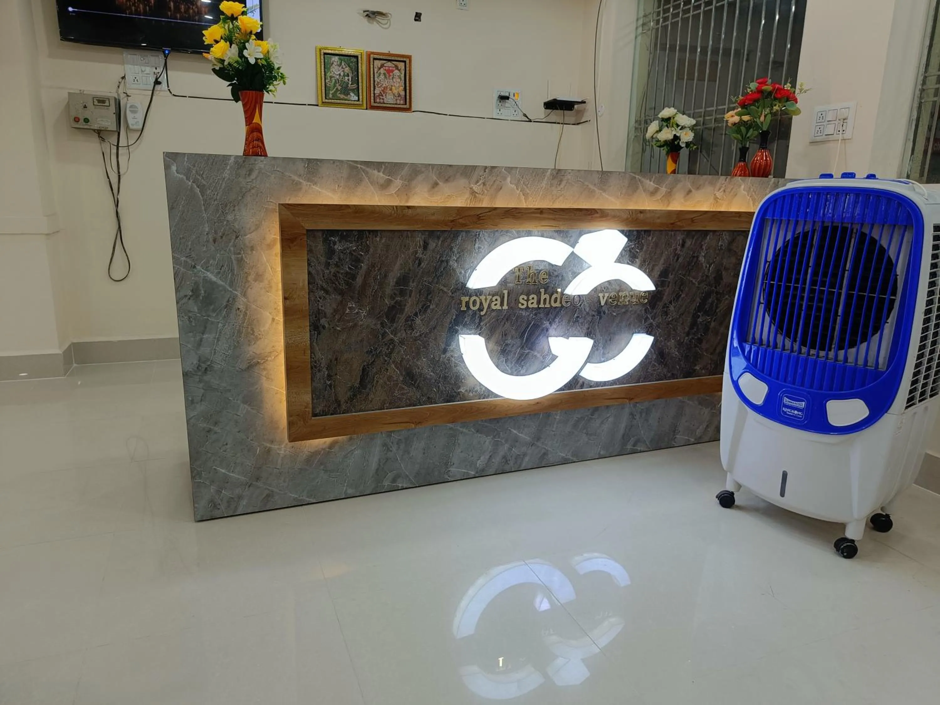 Lobby or reception in The Royal Sahdeo Venue