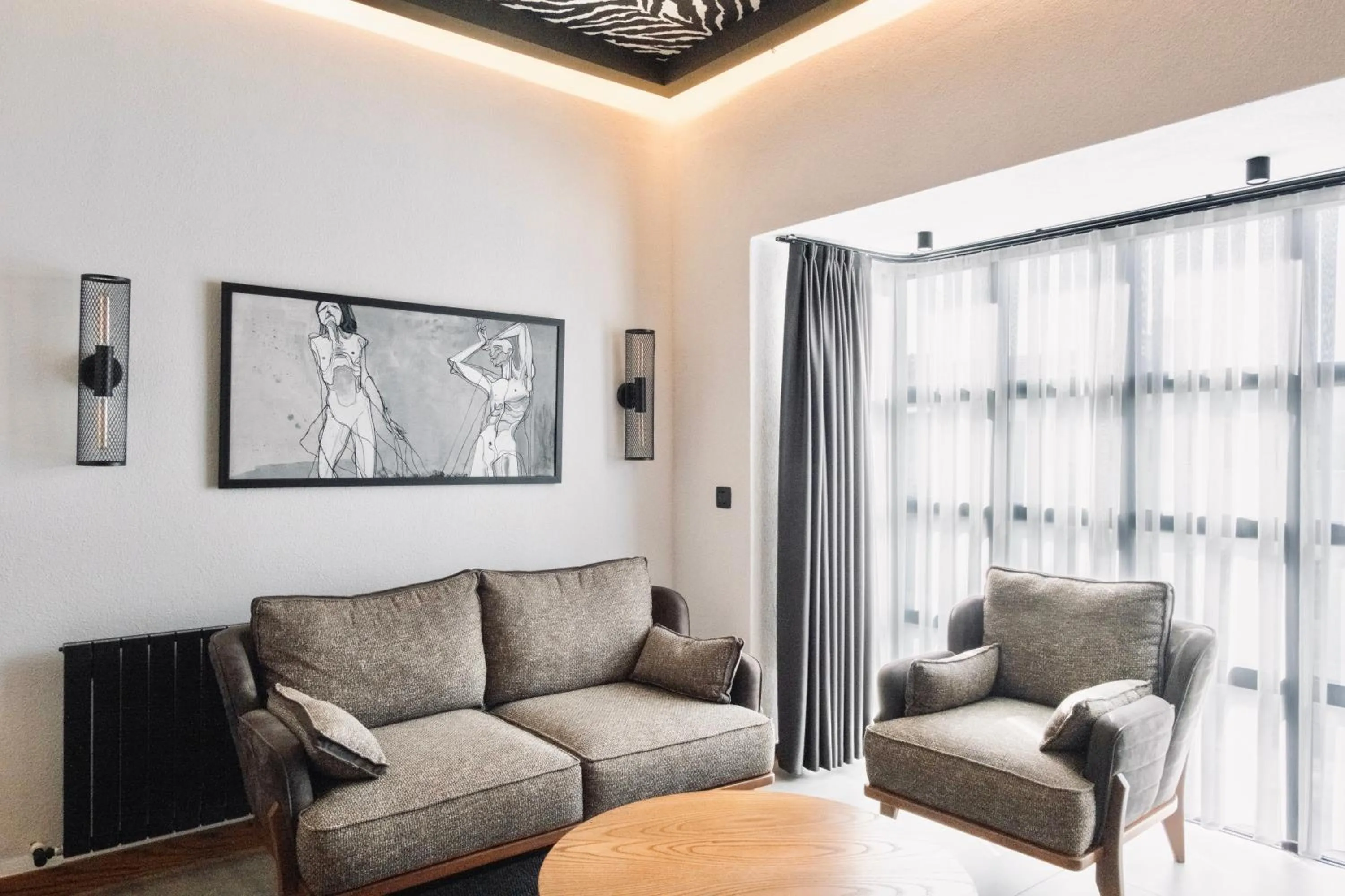 Seating area in The Local House Alaçatı