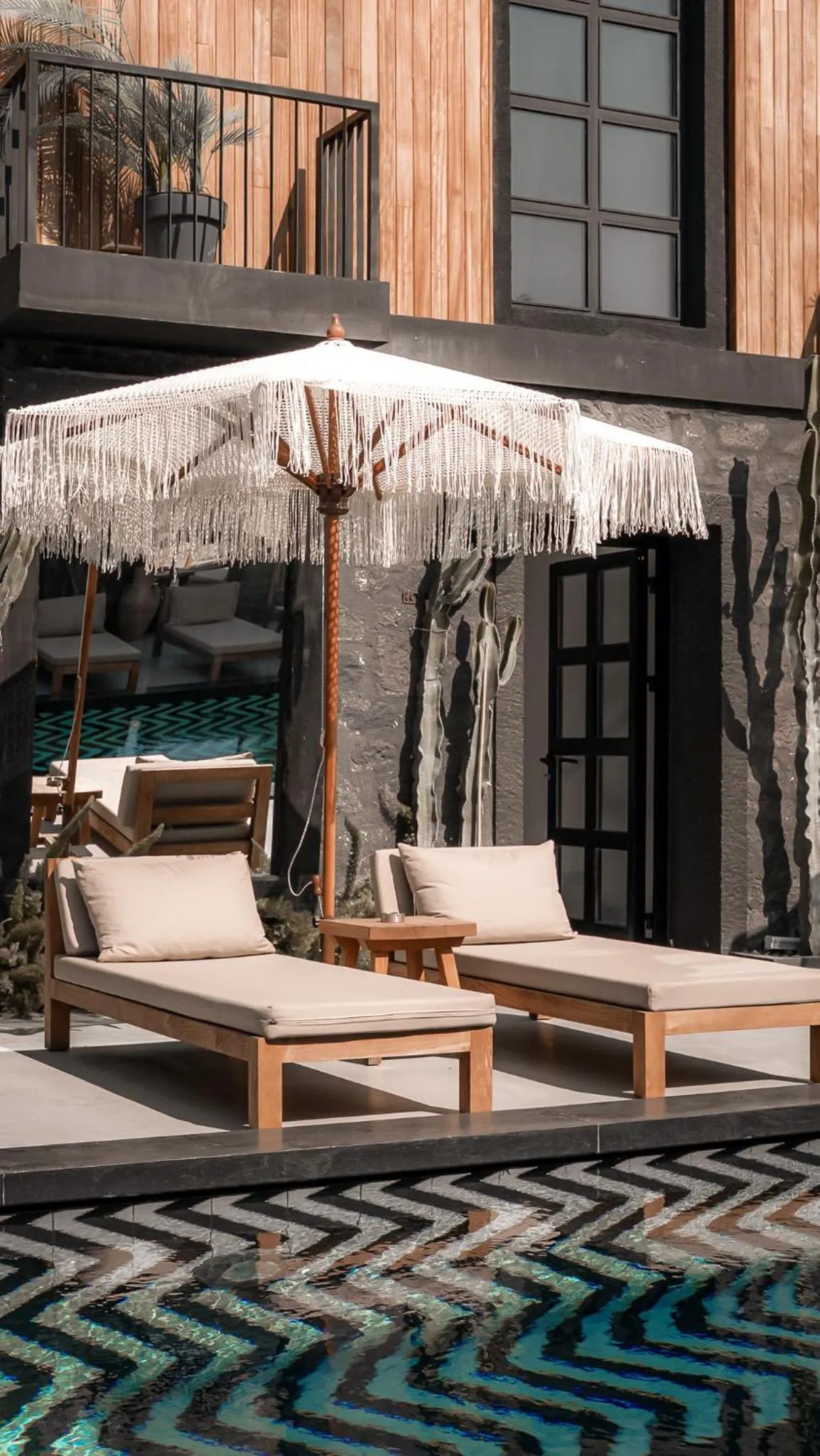 sunbed in The Local House Alaçatı