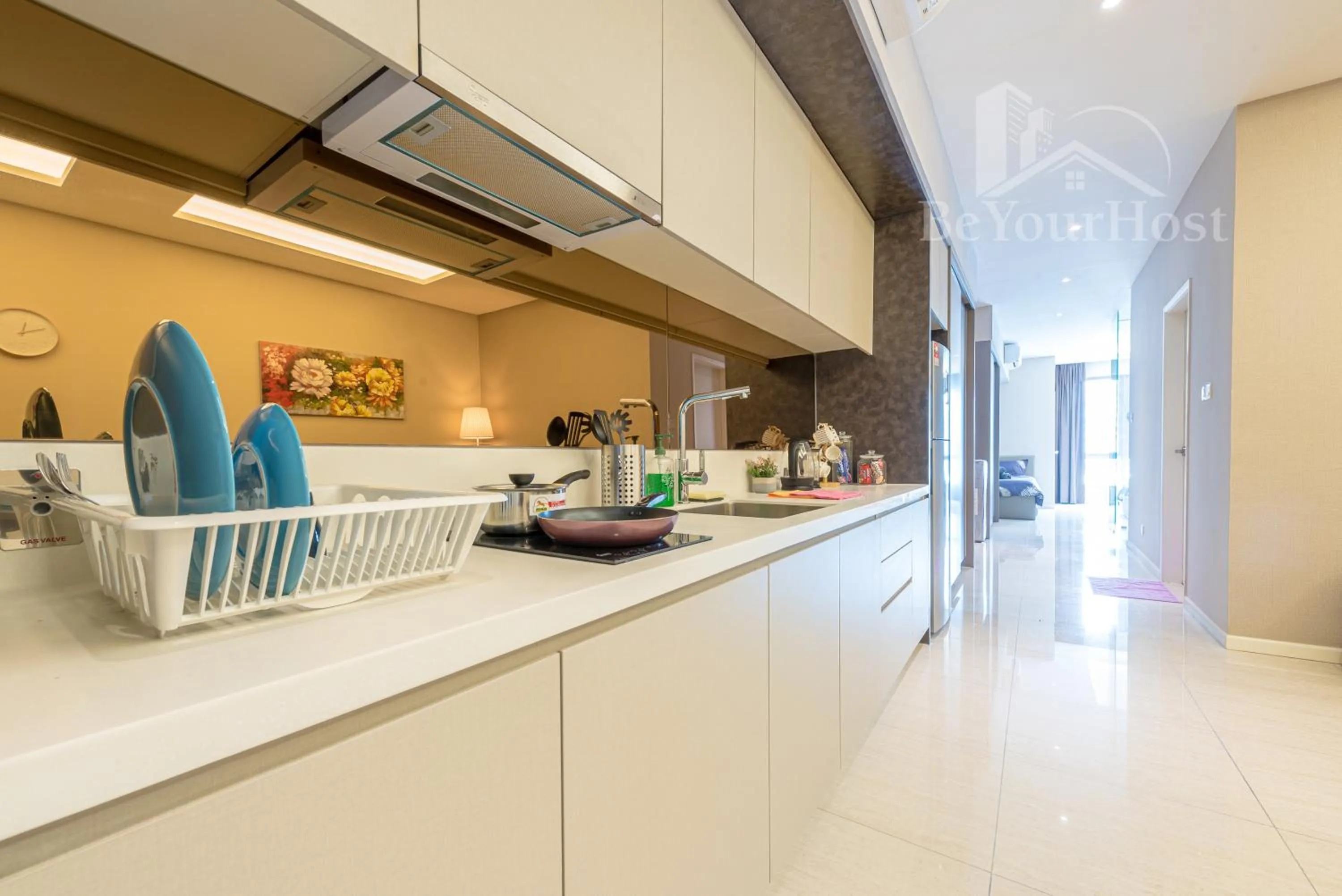 Kitchen or kitchenette in Dorsett Residences Sri Hartamas (Kuala Lumpur)