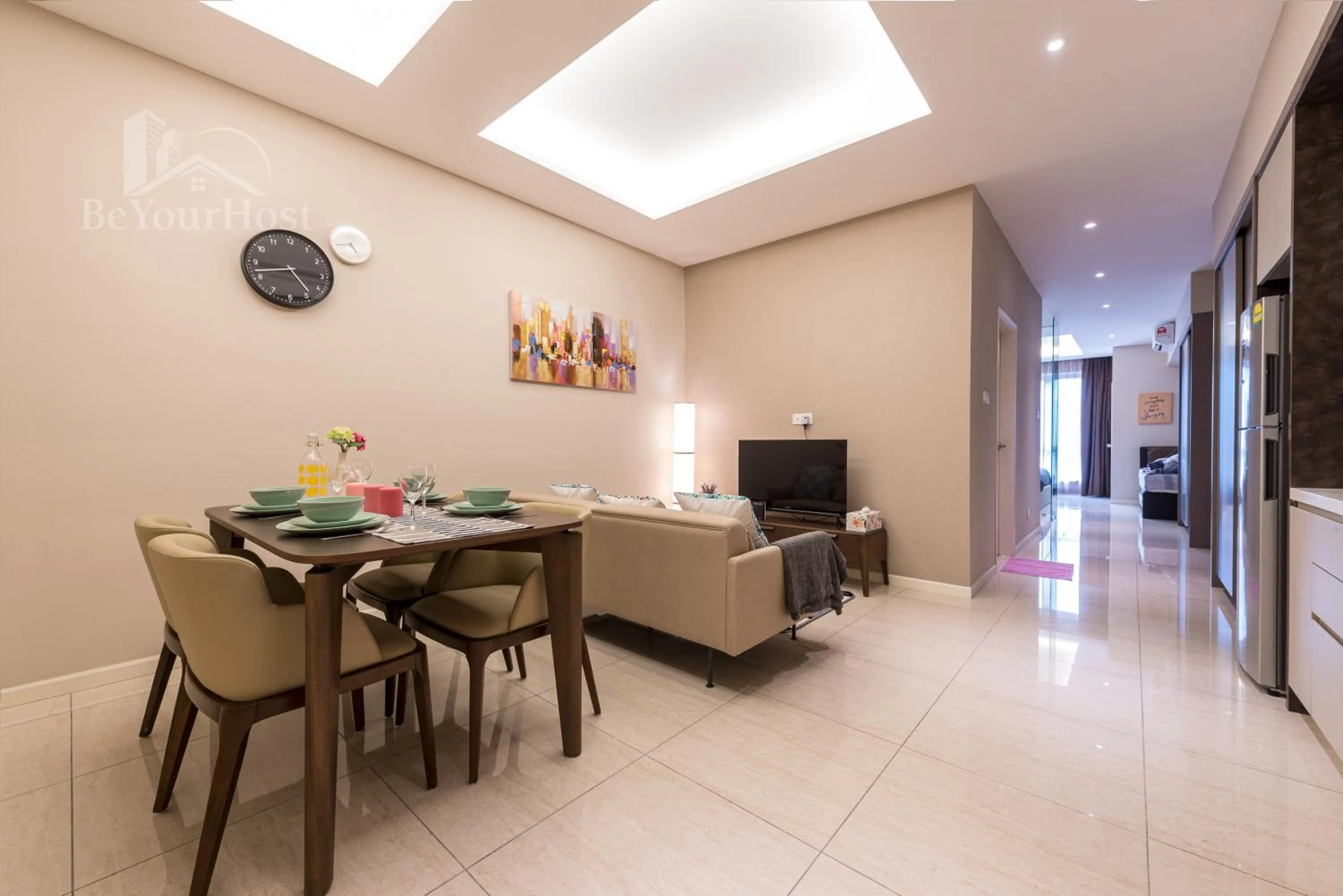 Kitchen or kitchenette in Dorsett Residences Sri Hartamas (Kuala Lumpur)