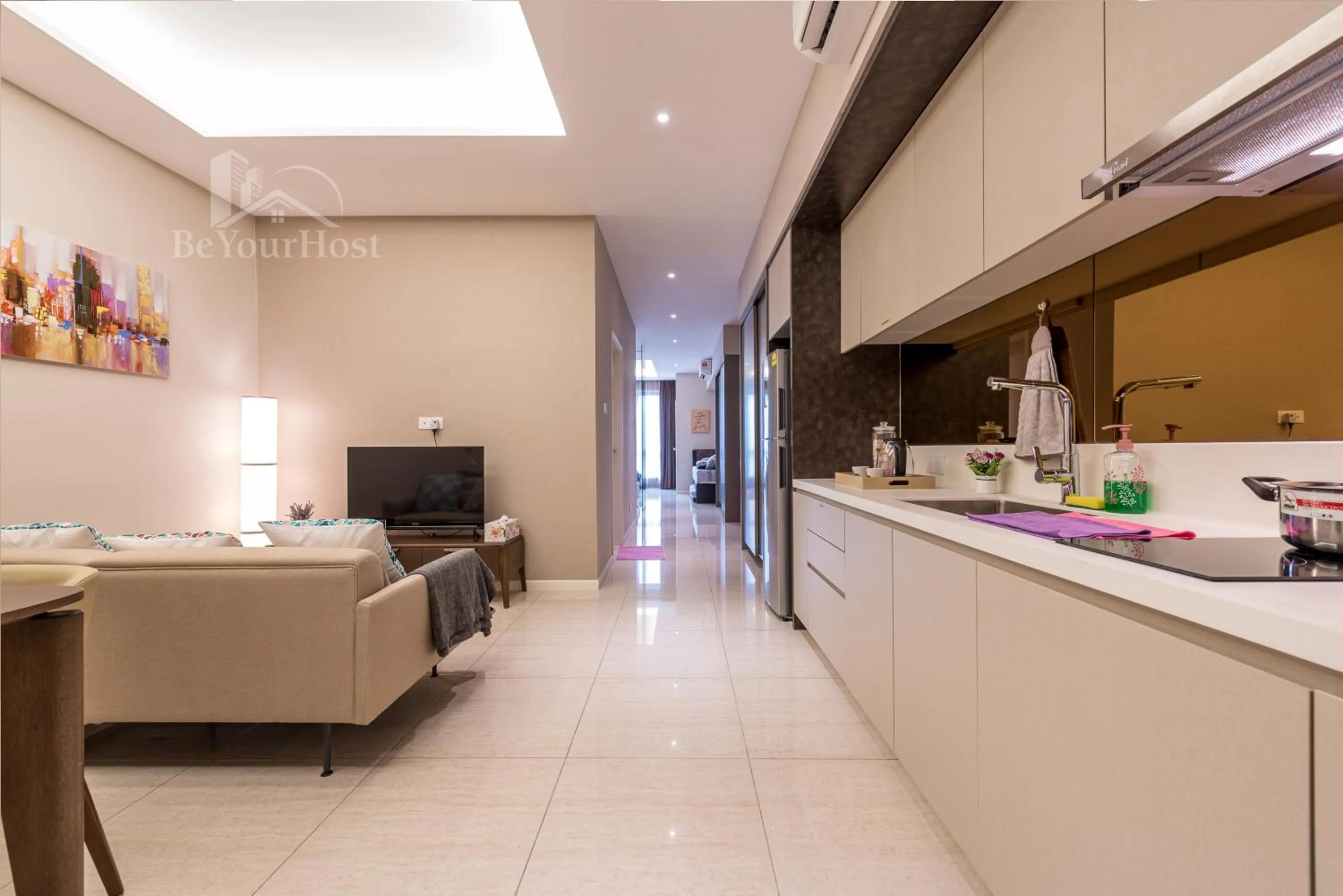 Kitchen or kitchenette in Dorsett Residences Sri Hartamas (Kuala Lumpur)