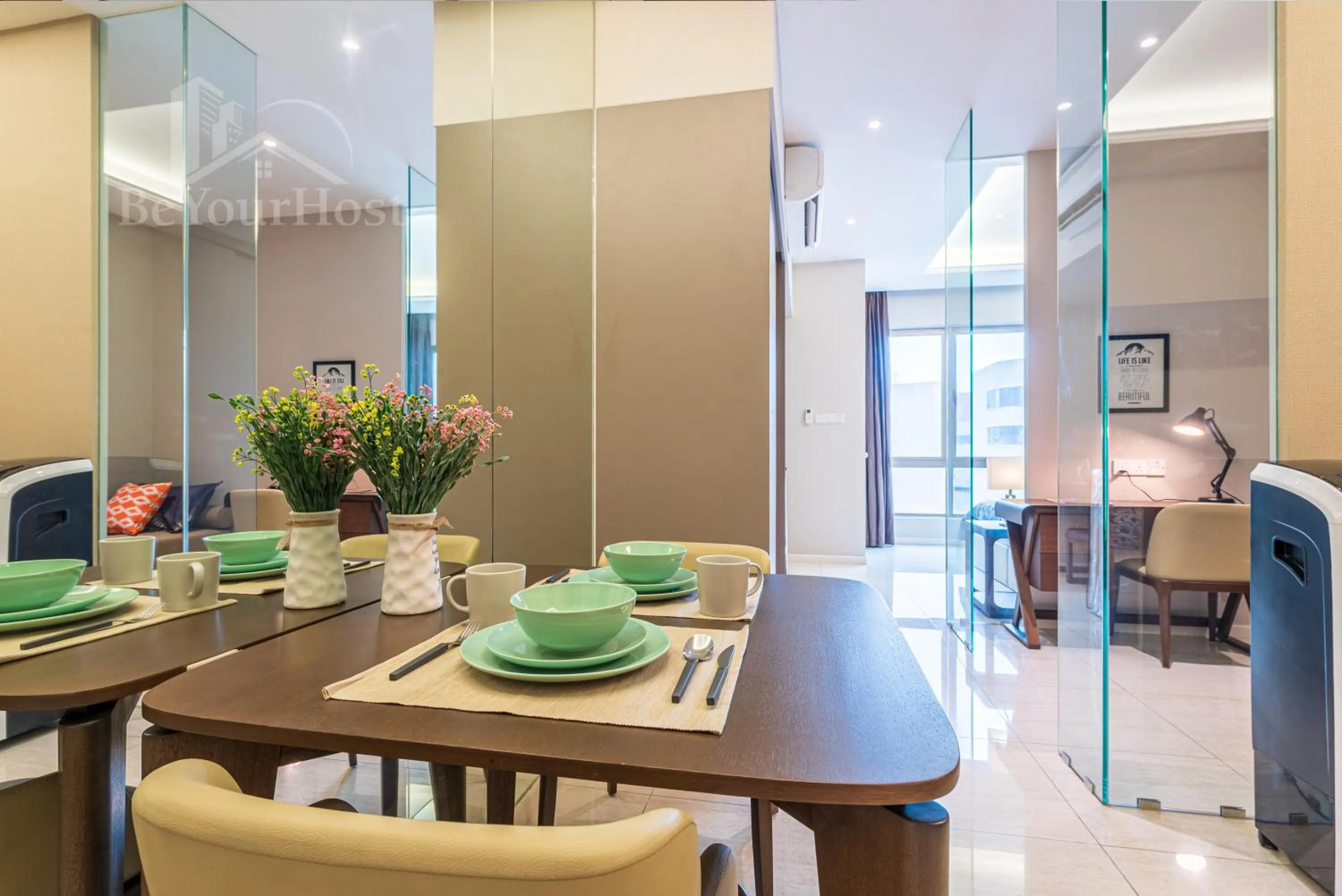Kitchen or kitchenette in Dorsett Residences Sri Hartamas (Kuala Lumpur)