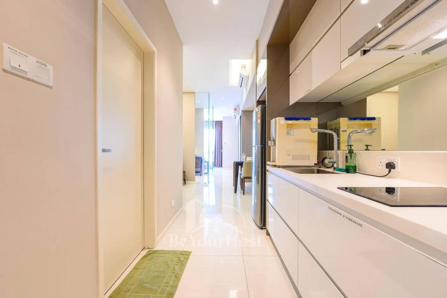 Kitchen or kitchenette in Dorsett Residences Sri Hartamas (Kuala Lumpur)
