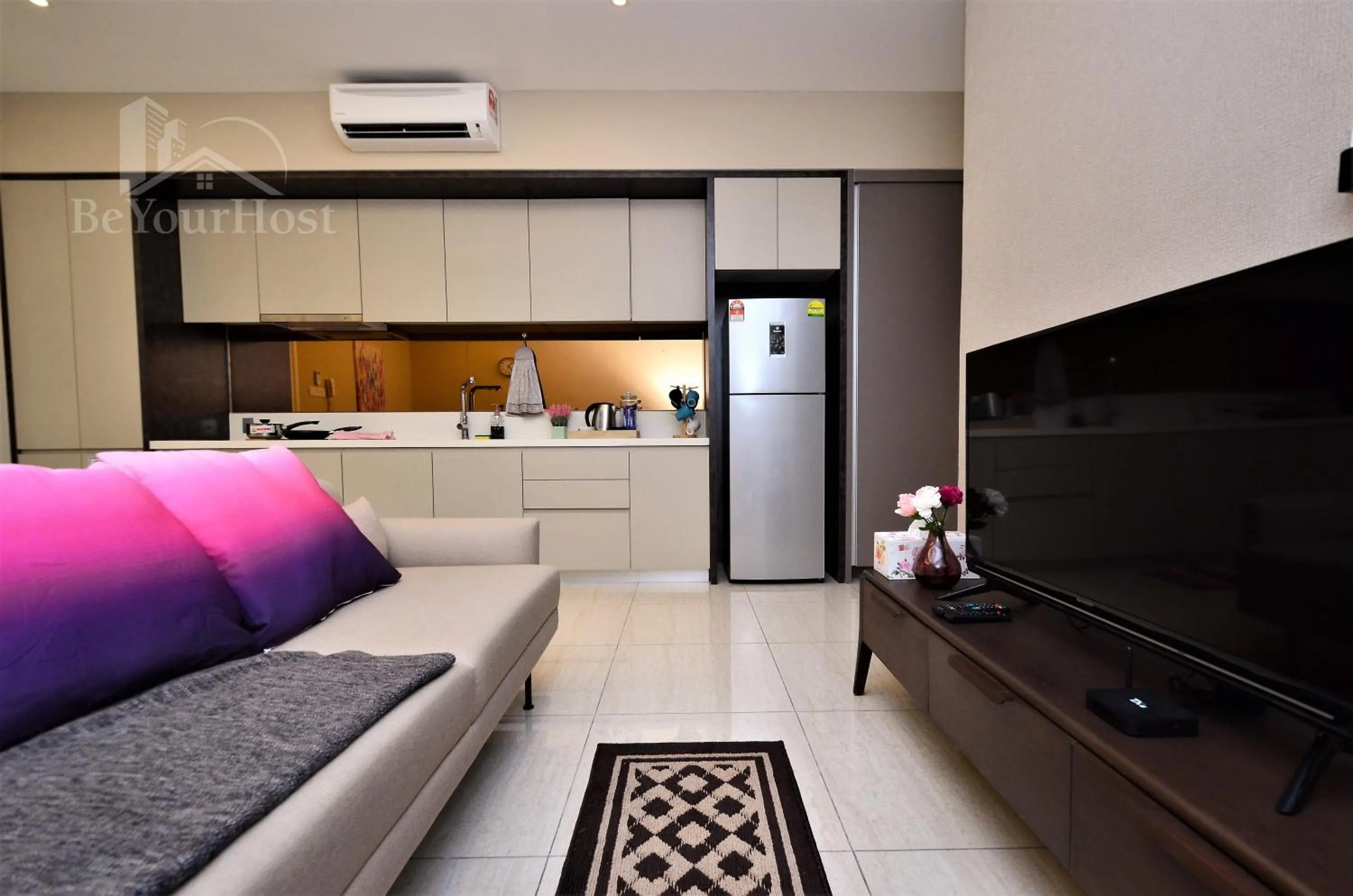 Kitchen or kitchenette in Dorsett Residences Sri Hartamas (Kuala Lumpur)