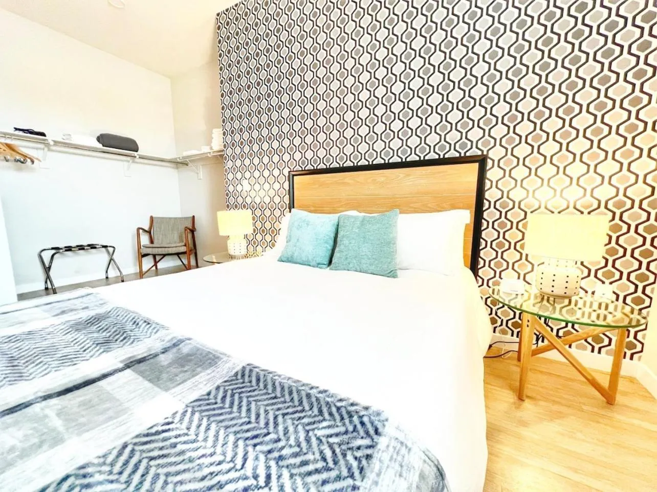 Bed in The Leo - Unit 602