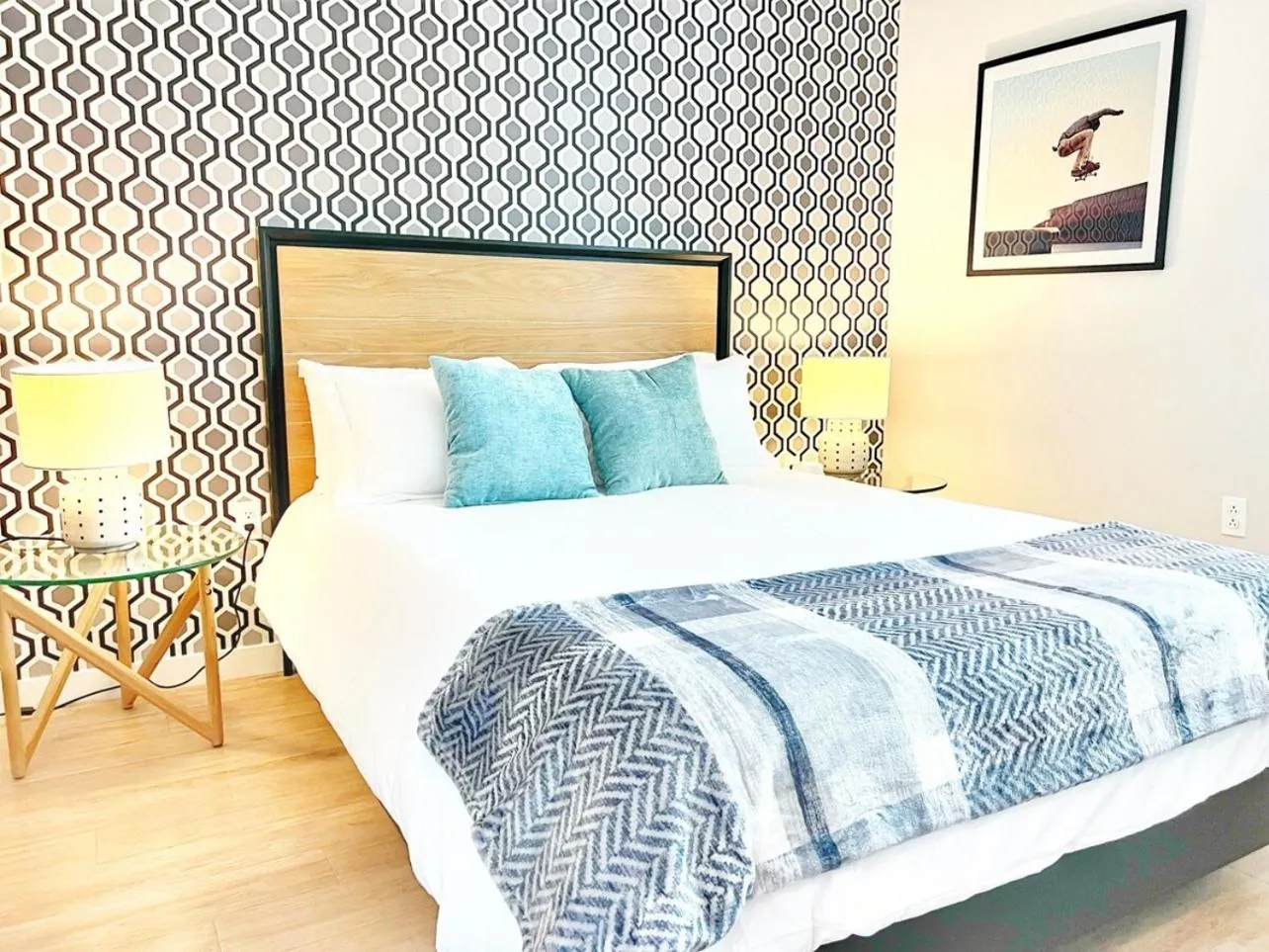 Bed in The Leo - Unit 602