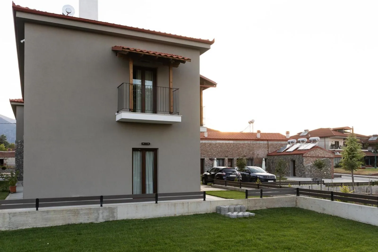 Property building in Malathro Olympus Guest House