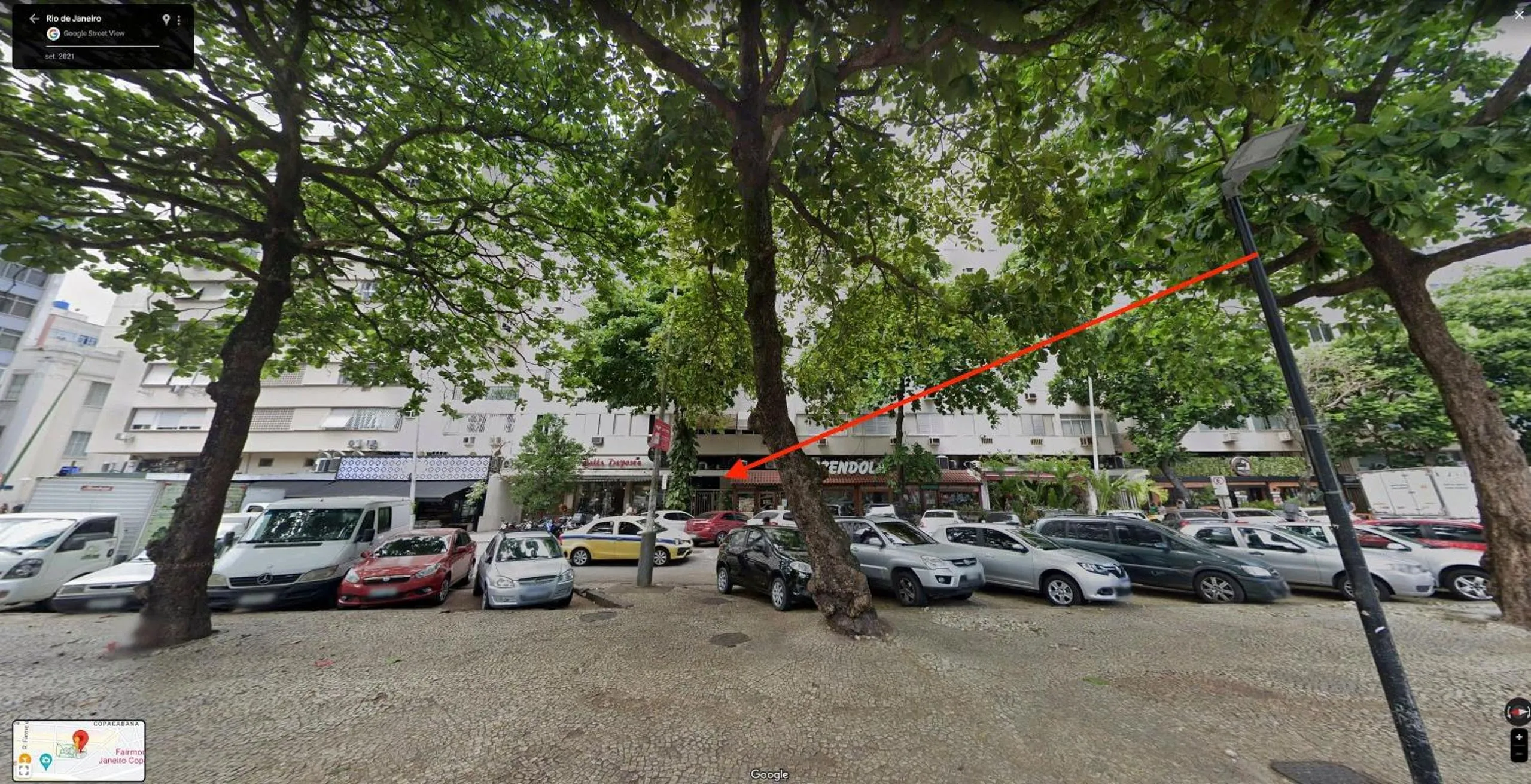 Street view in Praia e Conforto em Ipanema!