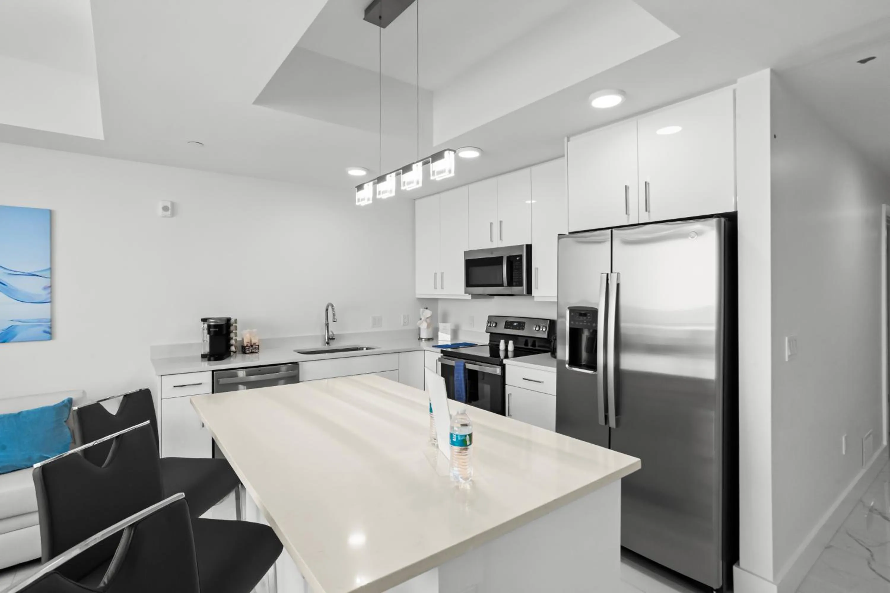 Kitchen or kitchenette in Ocean Club Treasure Island Hotel