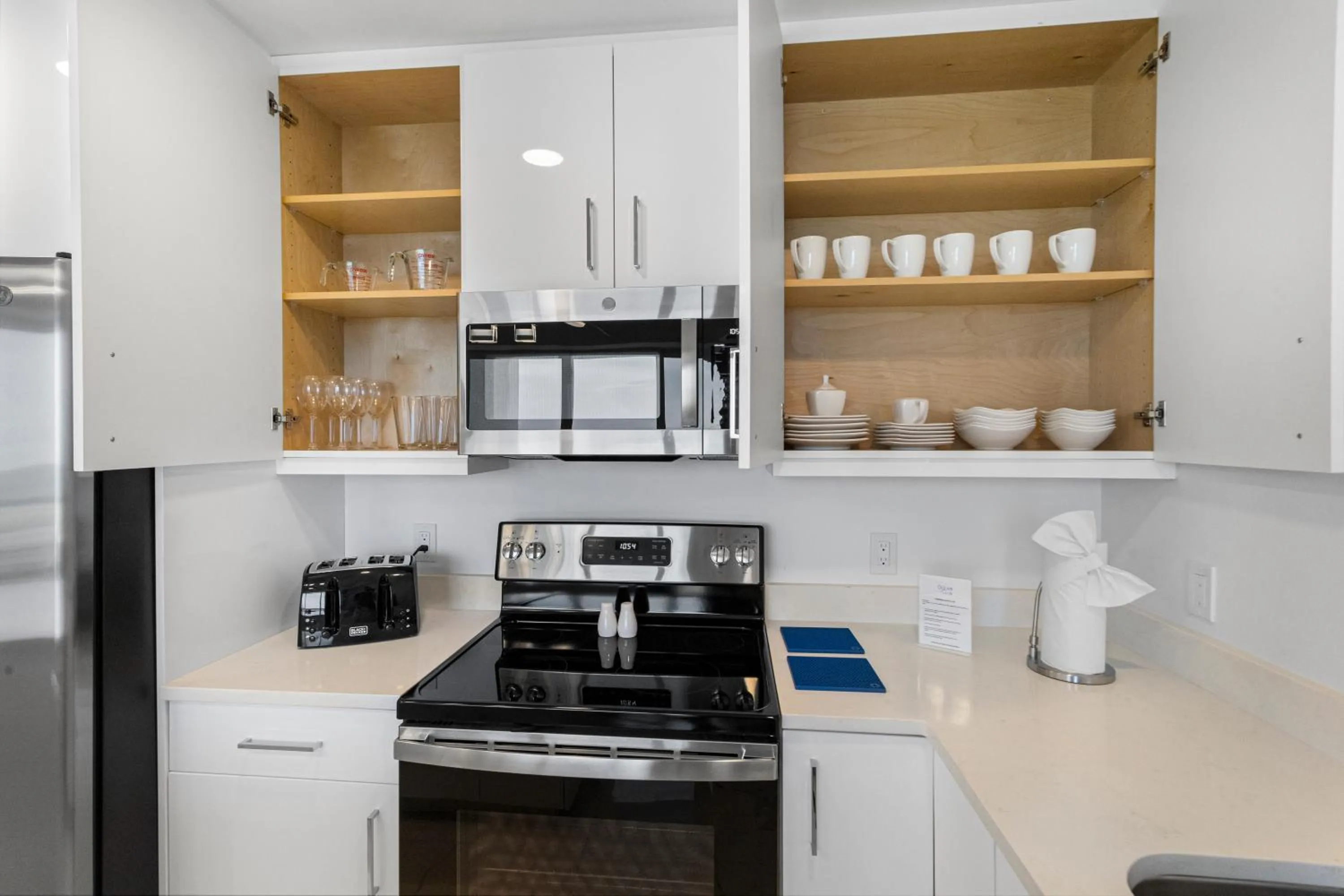 Kitchen or kitchenette in Ocean Club Treasure Island Hotel