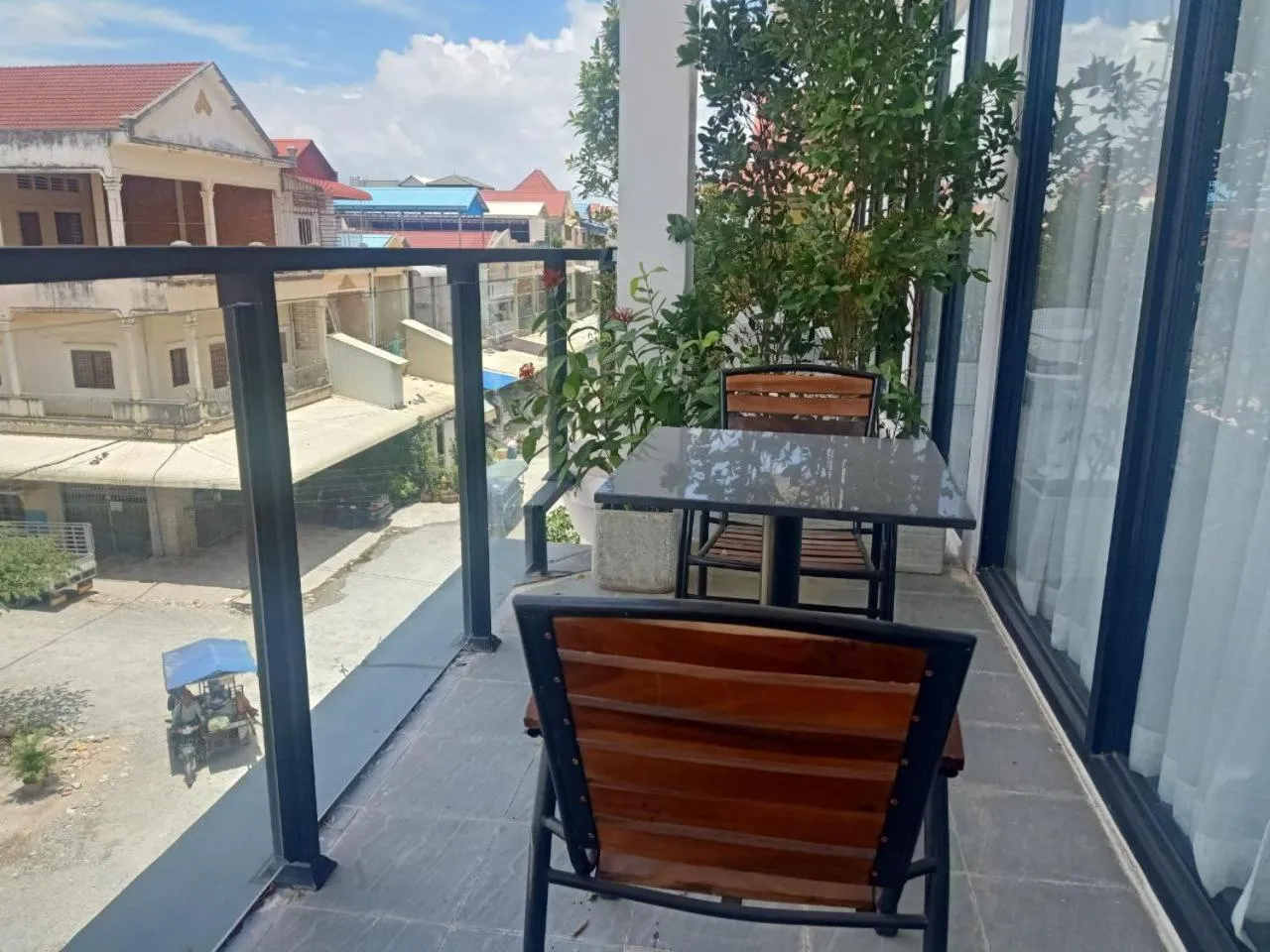 Balcony/Terrace in Nimith Hotel & Restaurant