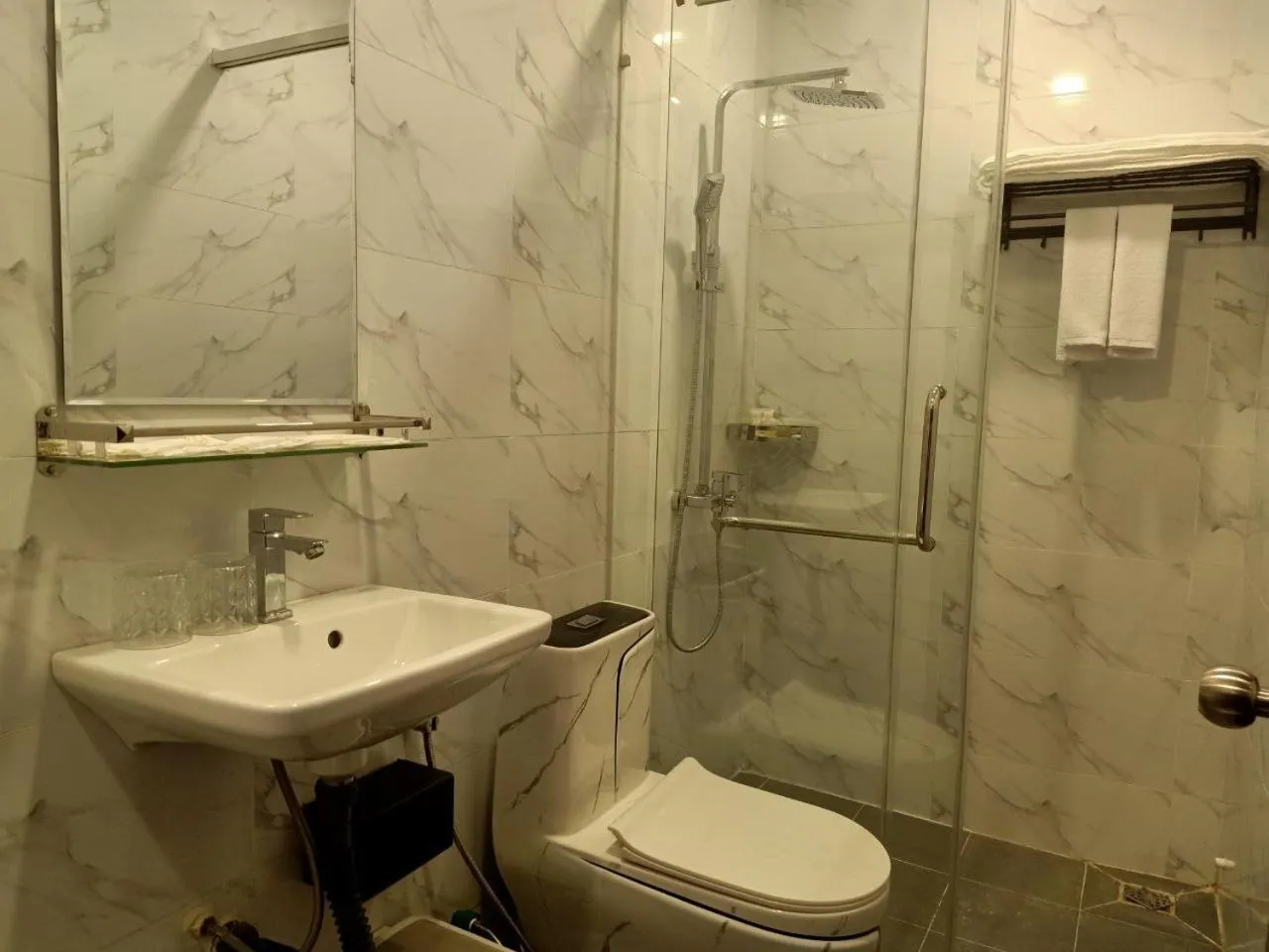 Bathroom in Nimith Hotel & Restaurant