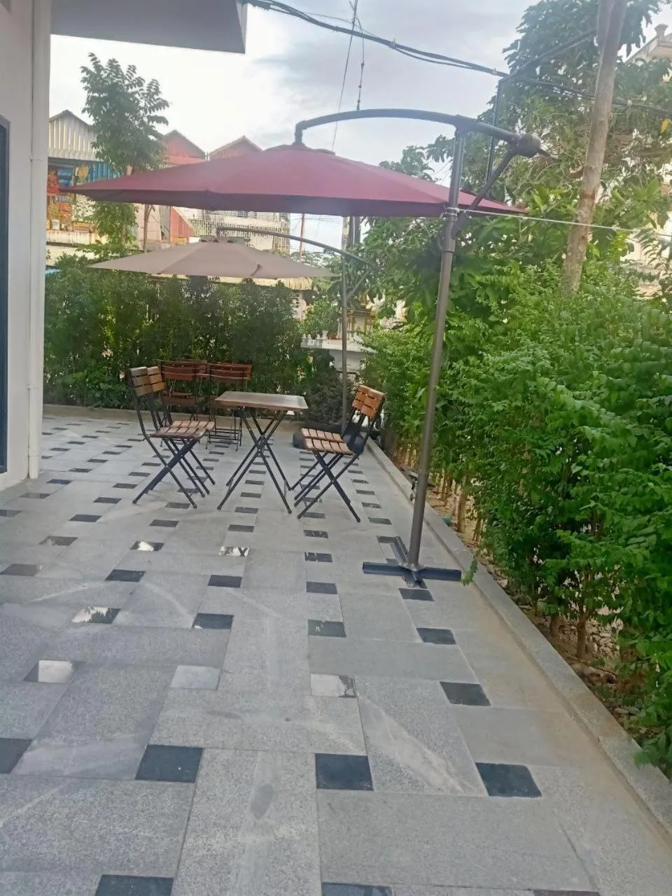 Balcony/Terrace in Nimith Hotel & Restaurant