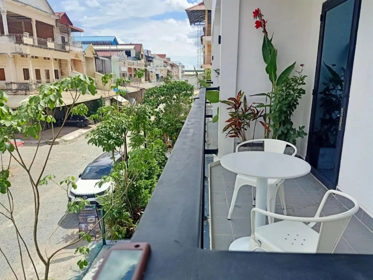 Quiet street view in Nimith Hotel & Restaurant