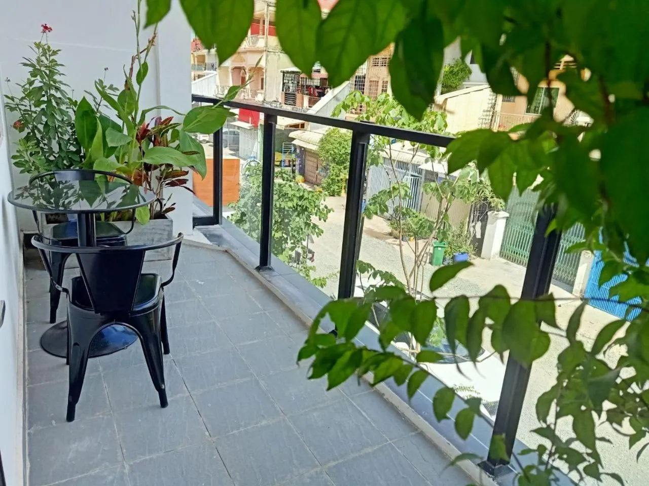 Quiet street view in Nimith Hotel & Restaurant