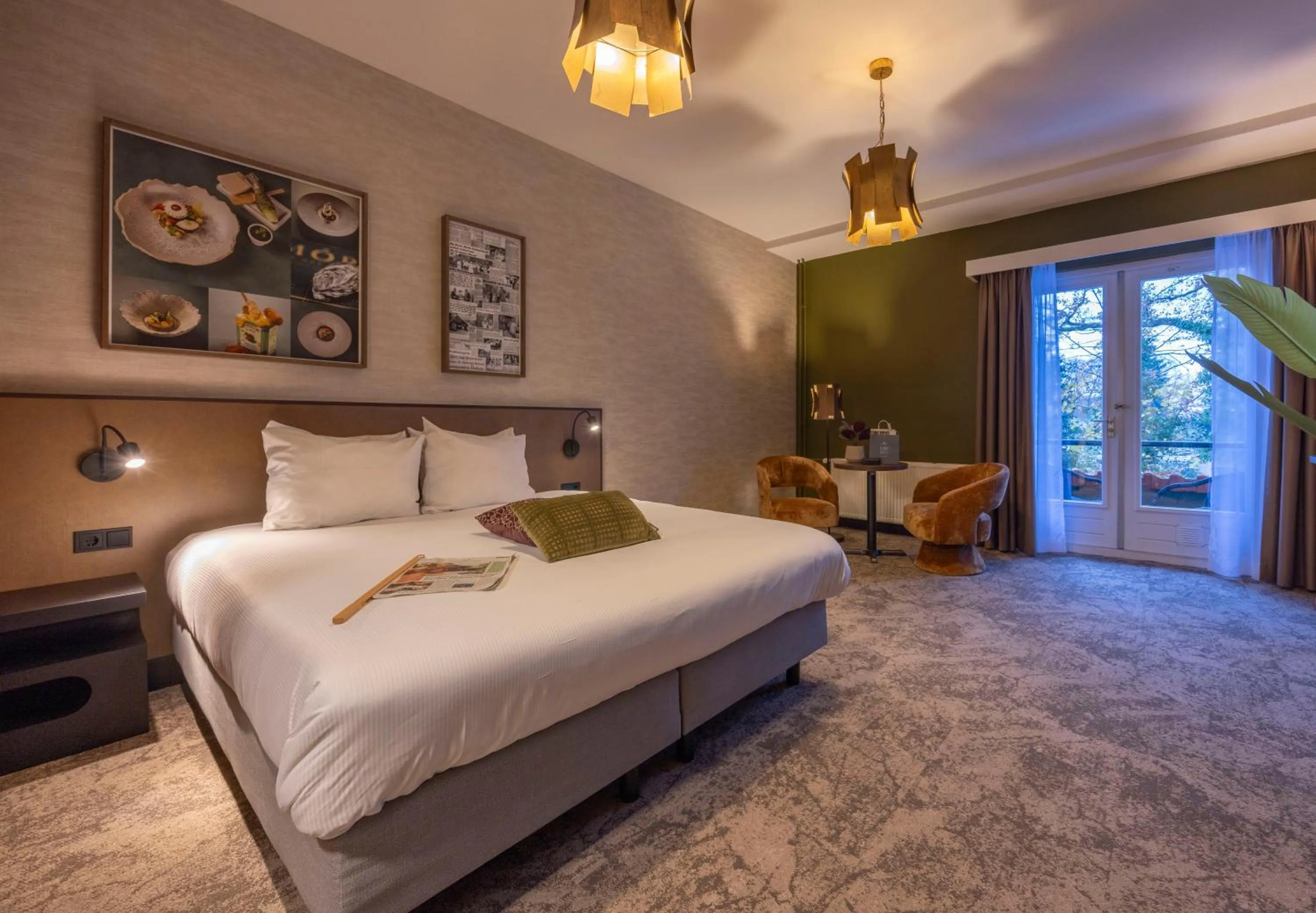 Photo of the whole room, Bed in Fletcher Hotel-Restaurant Klein Zwitserland