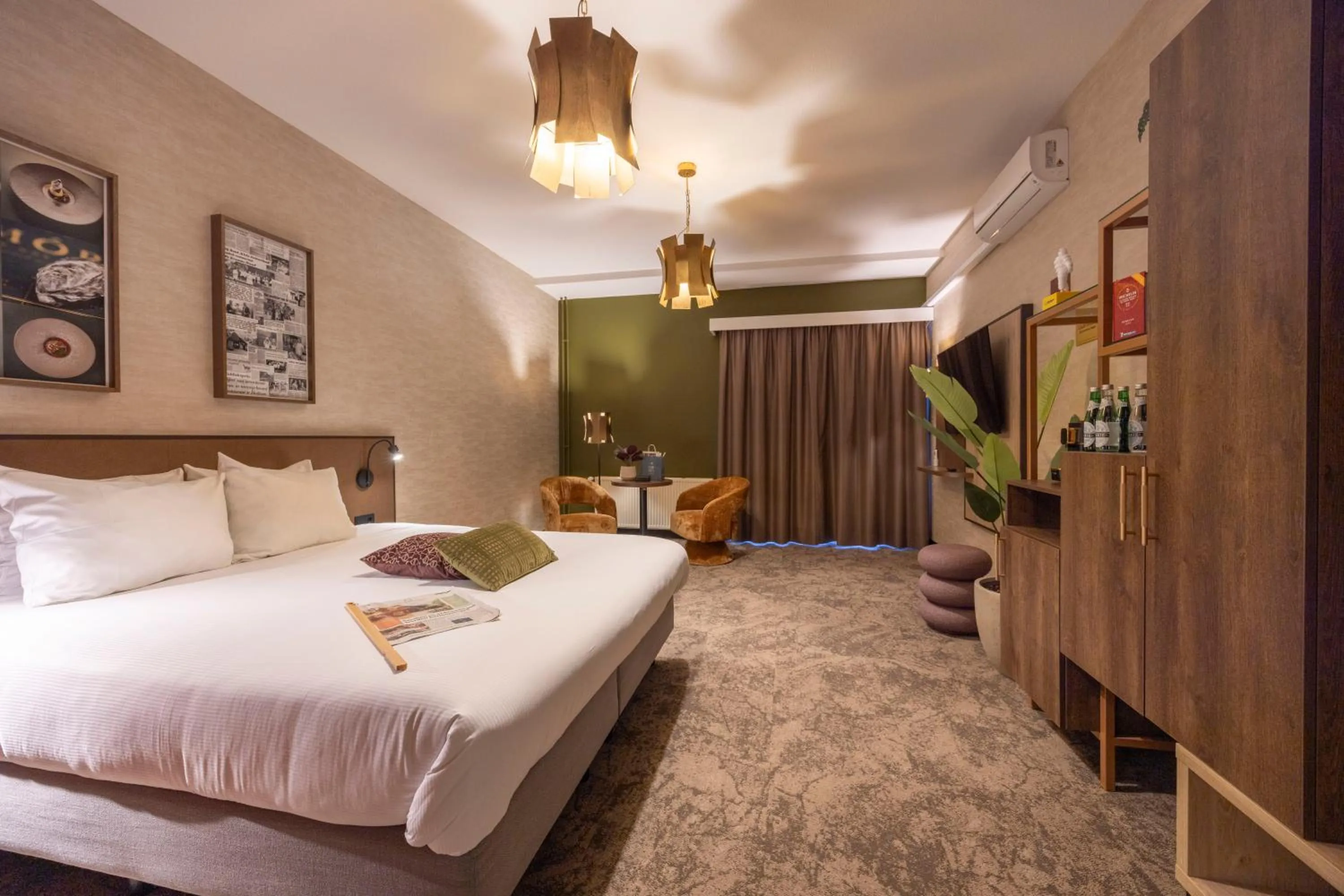 Photo of the whole room, Bed in Fletcher Hotel-Restaurant Klein Zwitserland