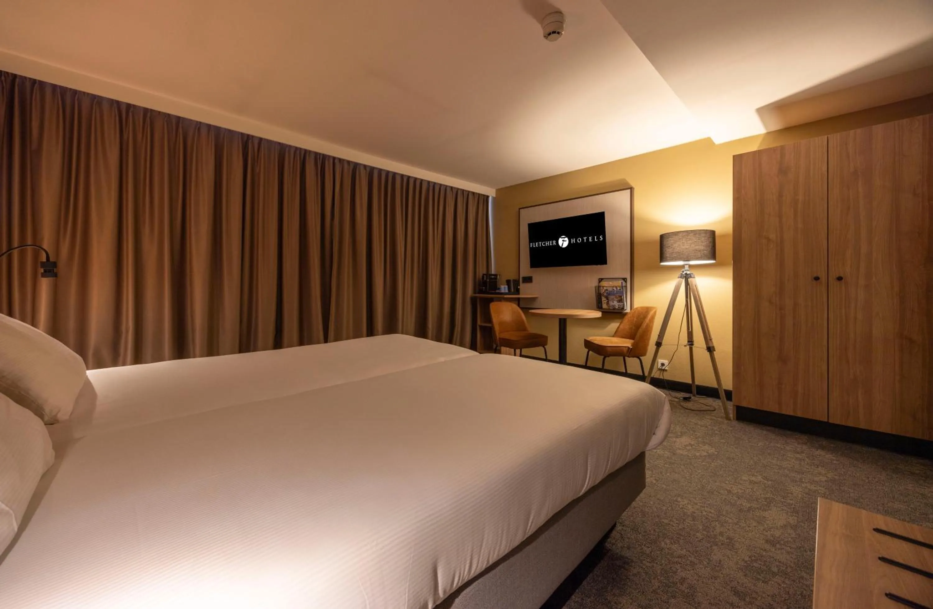 Photo of the whole room, Bed in Fletcher Hotel-Restaurant Klein Zwitserland