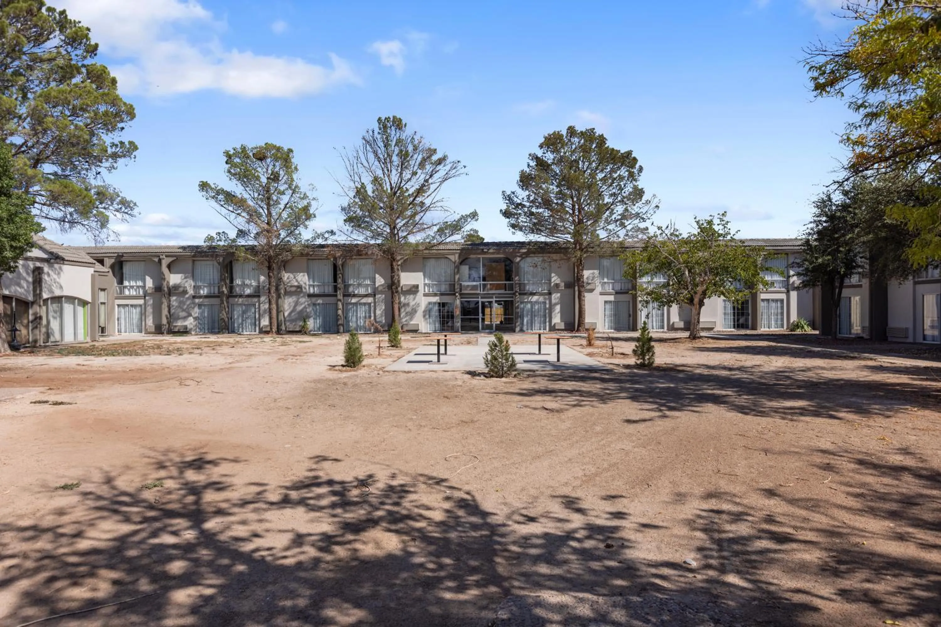 Property building in Studio 6 Pecos TX