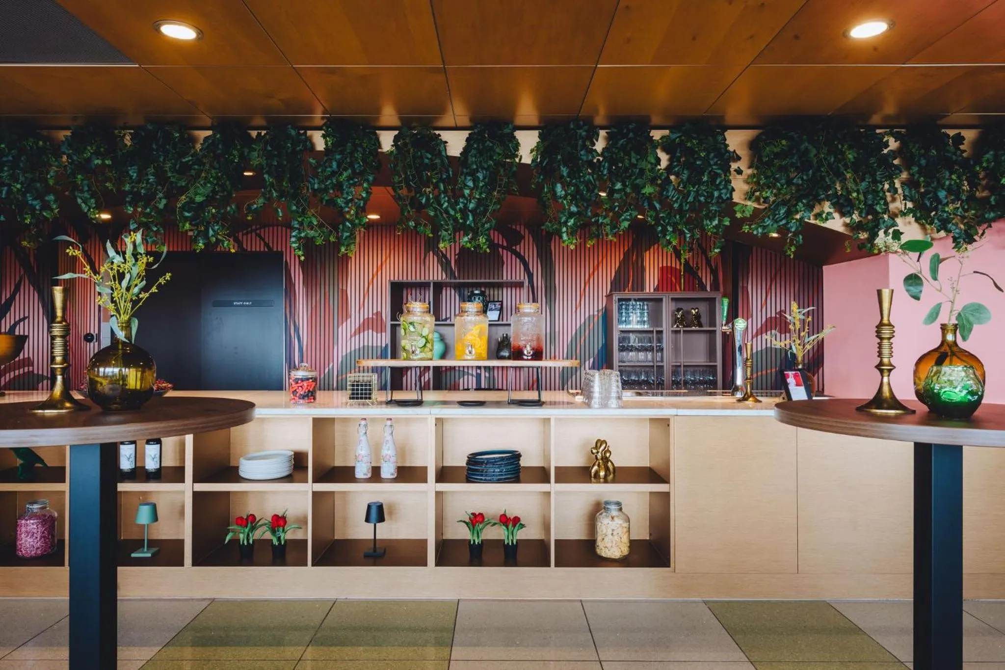 Decorative detail in Leonardo Hotel IJmuiden Seaport Beach