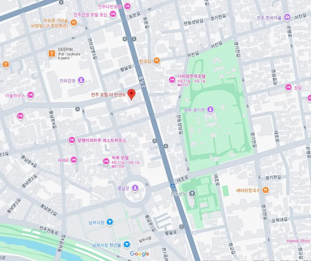 Jeonju Hotel The Vincent