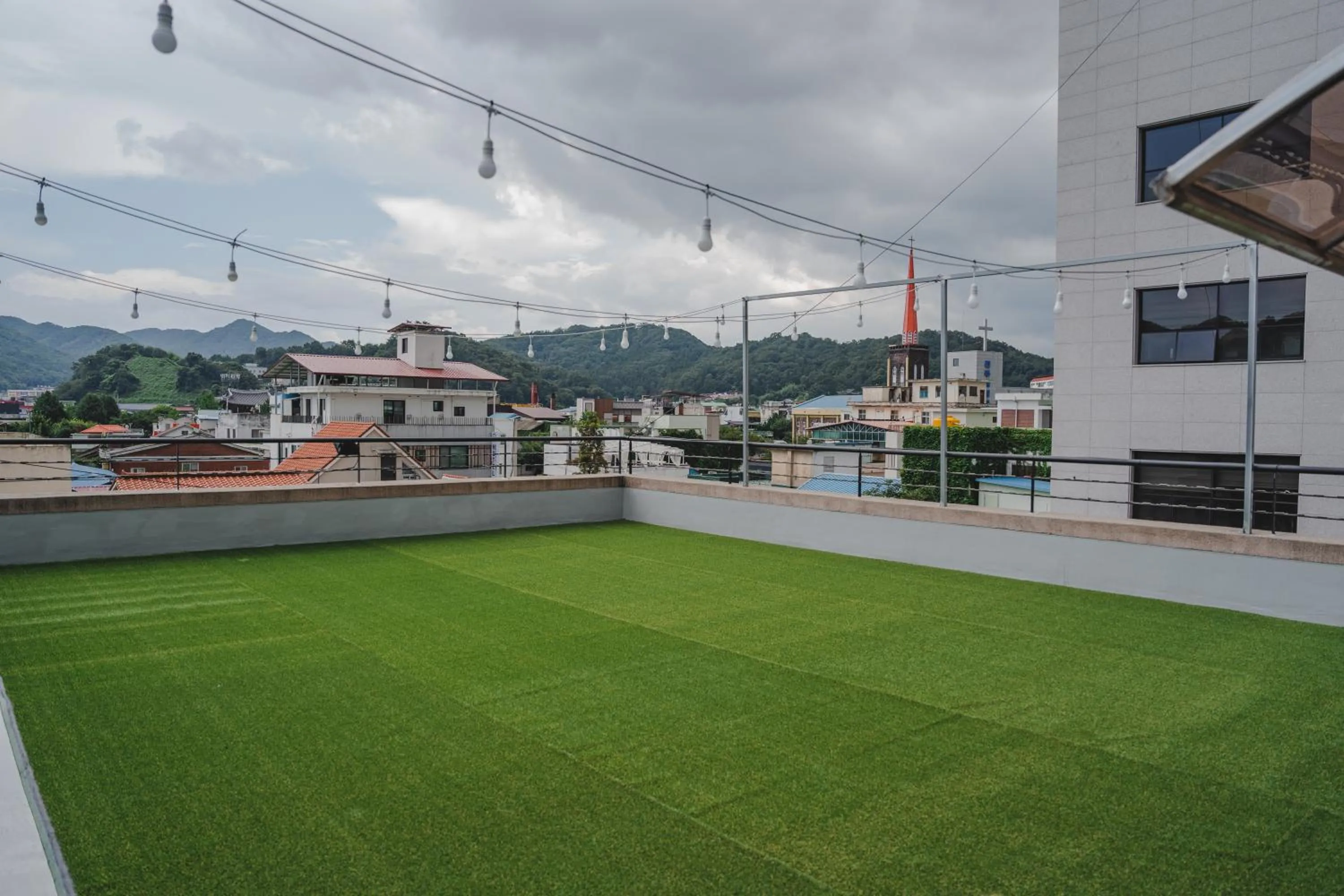 Balcony/Terrace in Jeonju Hotel The Vincent
