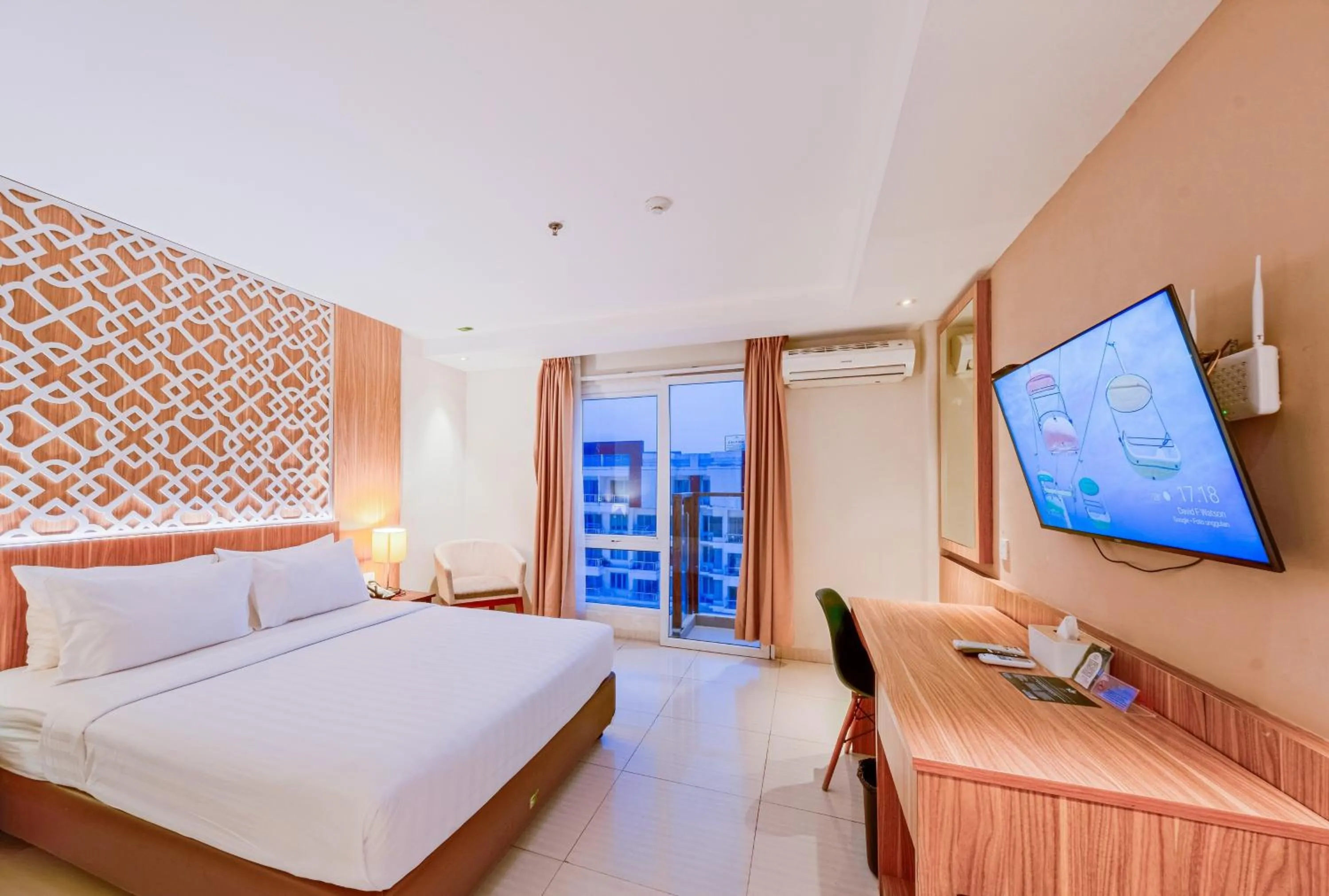 Bedroom, Bed in Astara Hotel Balikpapan