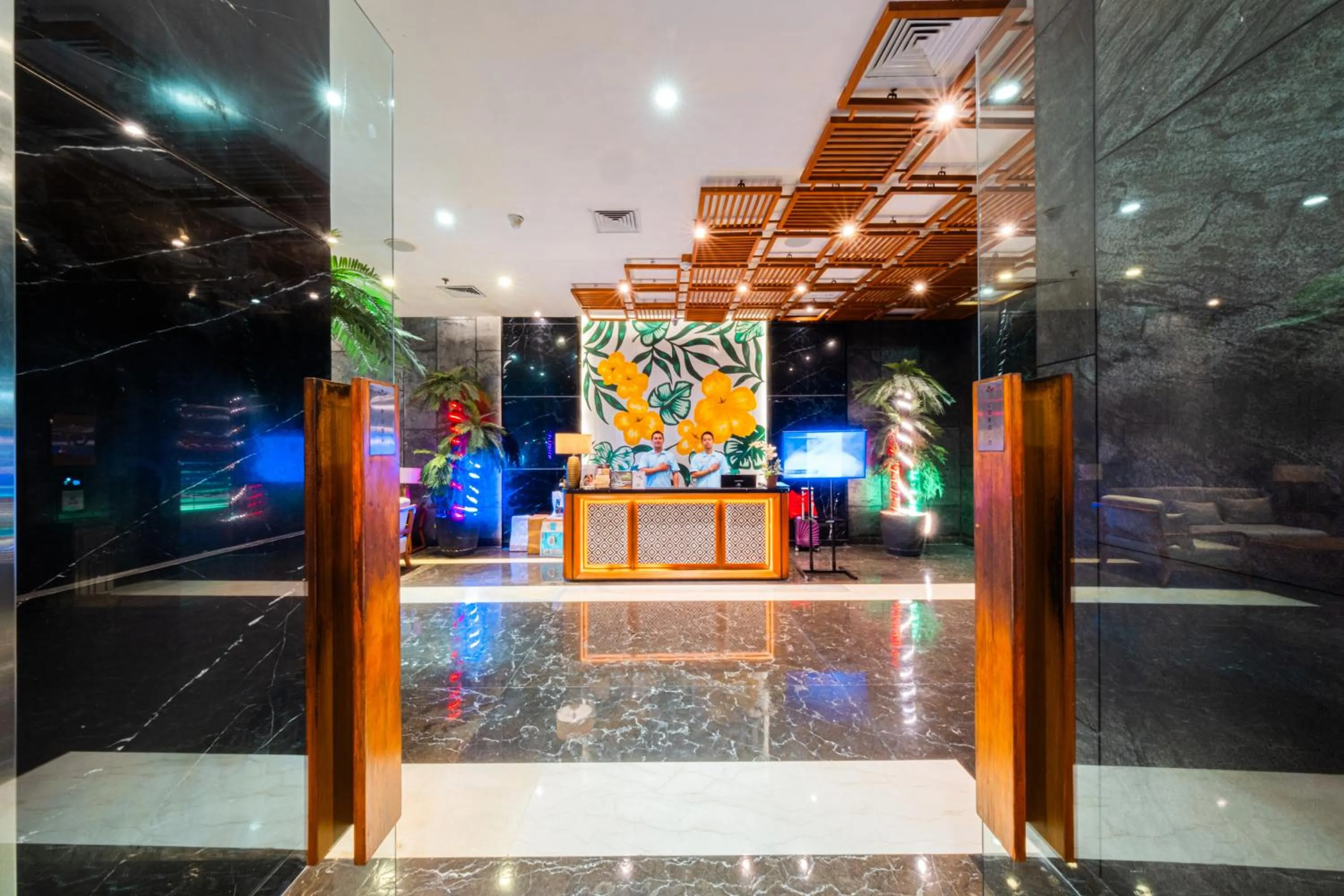 Lobby or reception in Astara Hotel Balikpapan