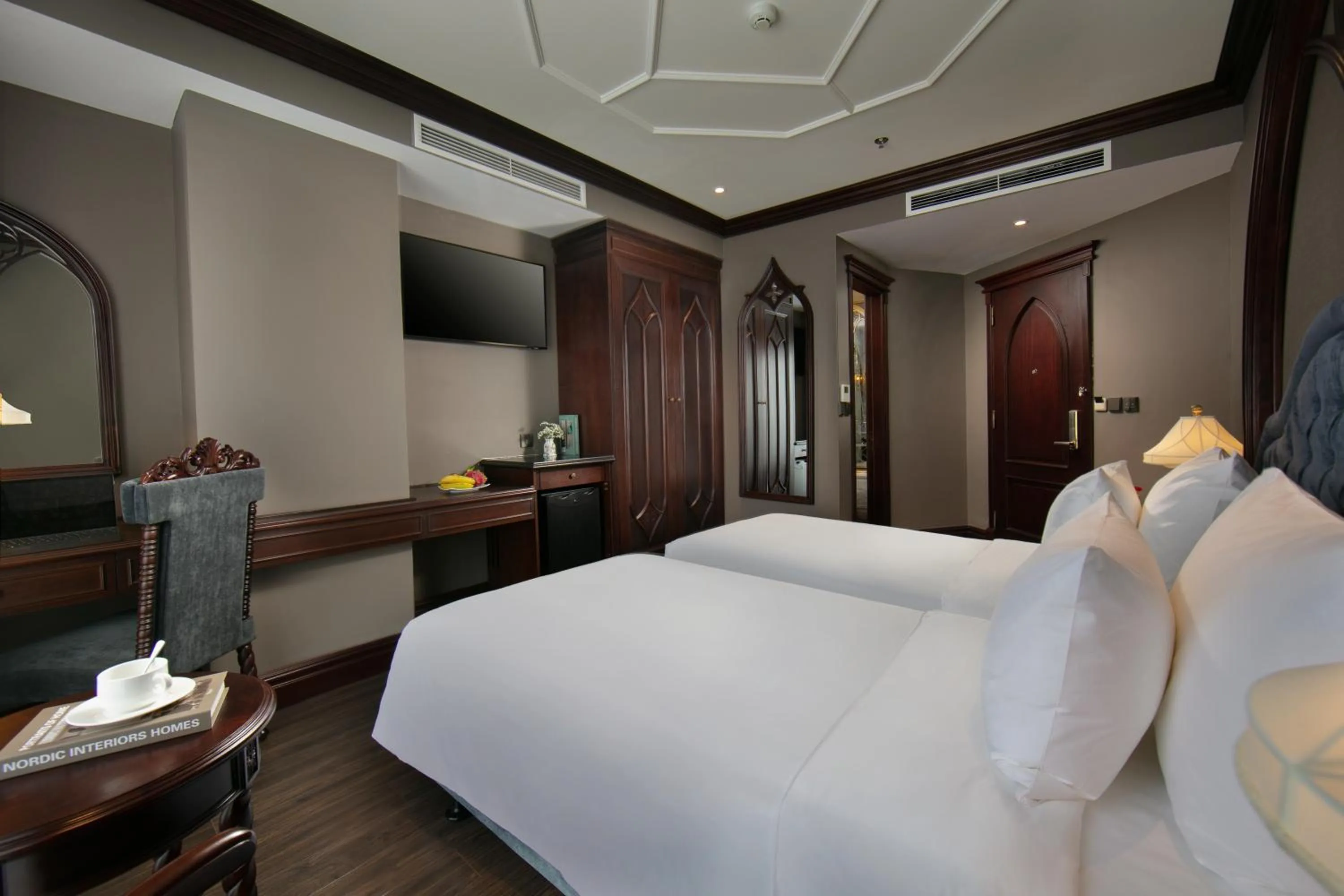 Bedroom, Bed in Le Chanvre Hanoi Hotel & Spa