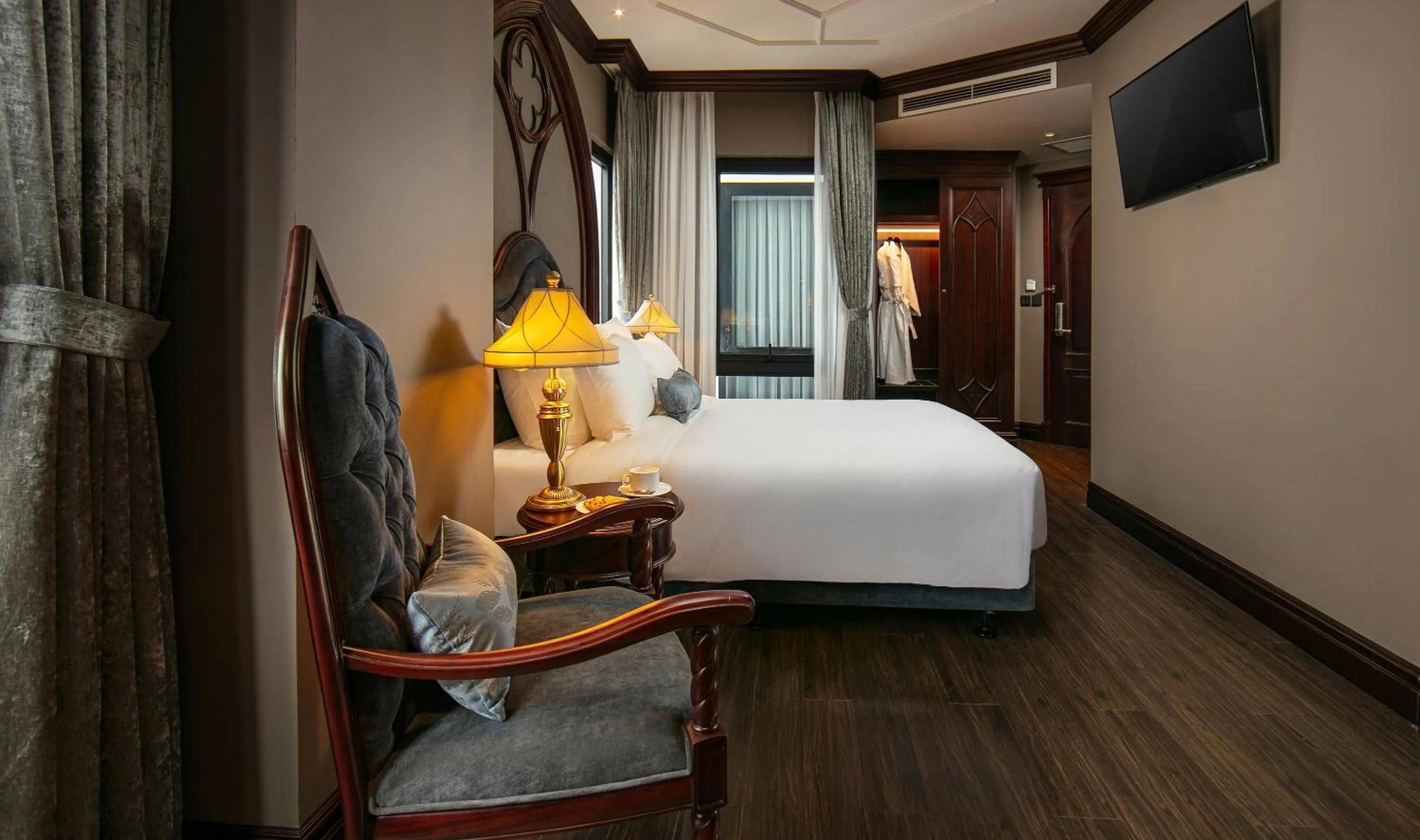 Bedroom, Bed in Le Chanvre Hanoi Hotel & Spa